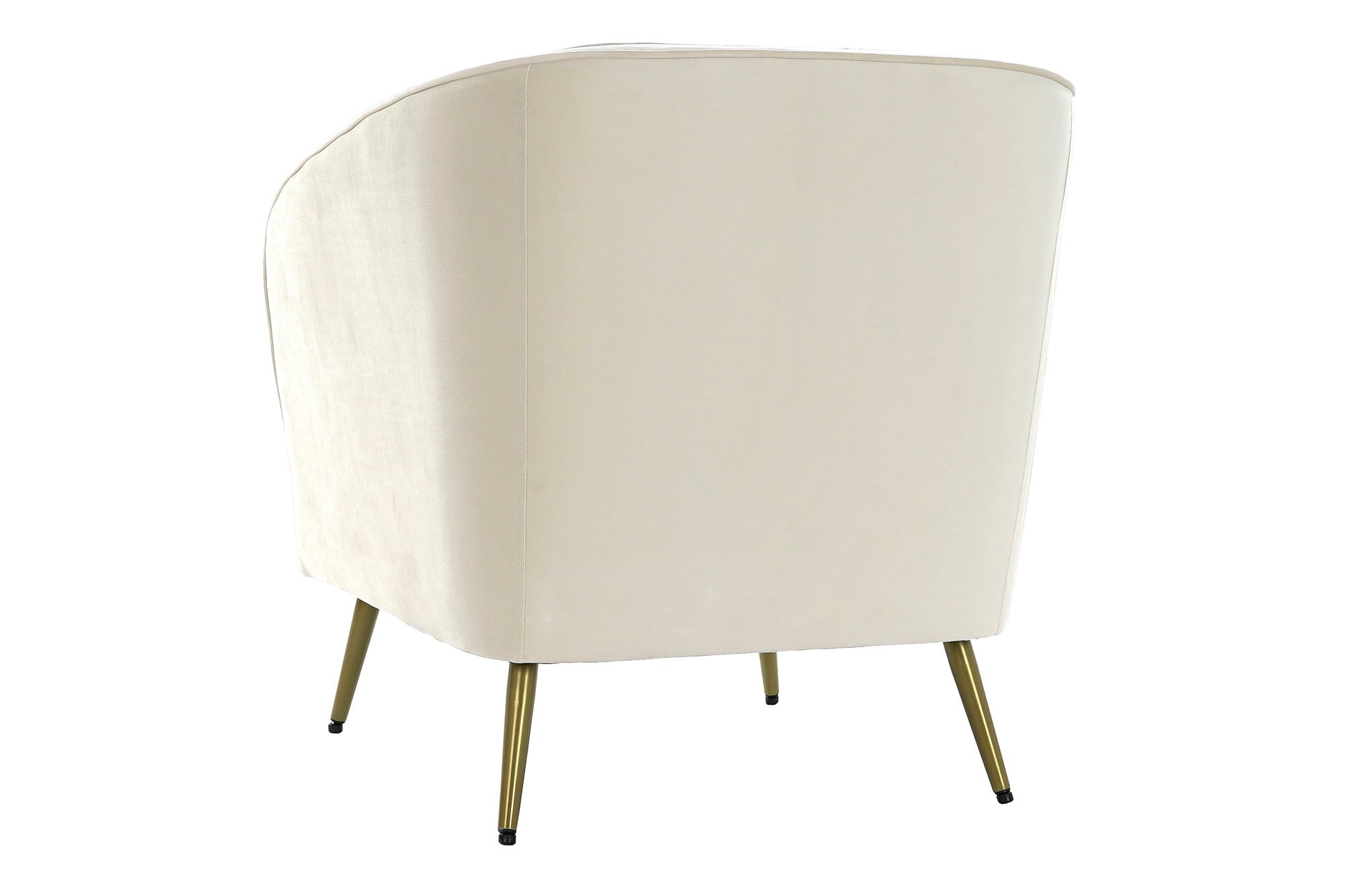 Sillon Poliester Metal 70X68X73 Crema