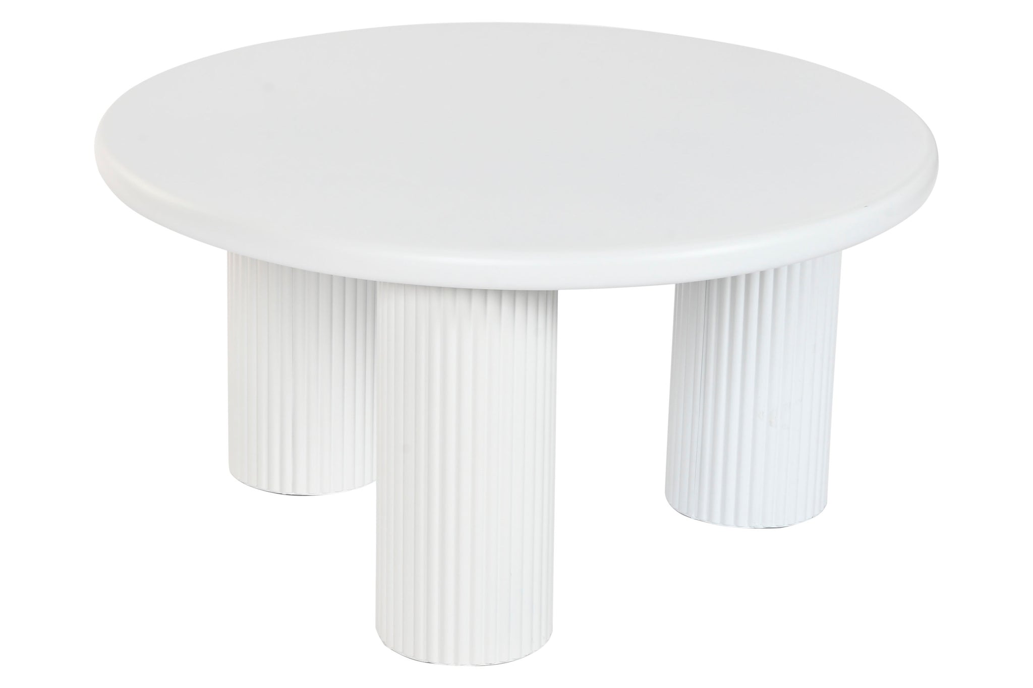 Mesita Auxiliar Metal 75X75X40 10,00 Blanco