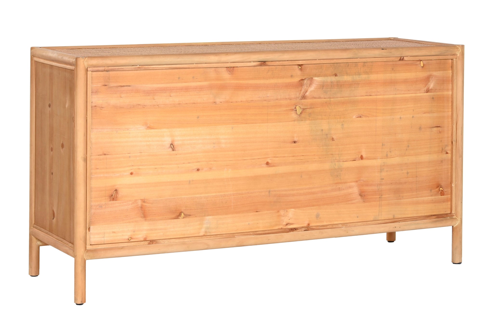 Aparador Abeto Ratan 120X40X65 16,74 3 Puertas