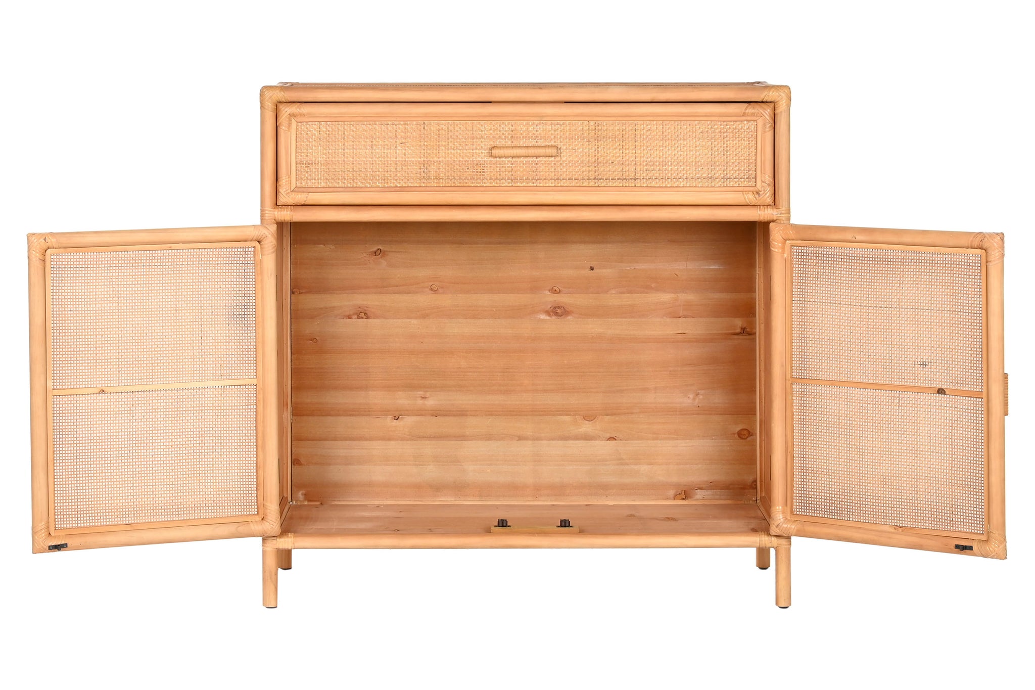 Aparador Abeto Ratan 100X40X100 17,89 1 Cajon