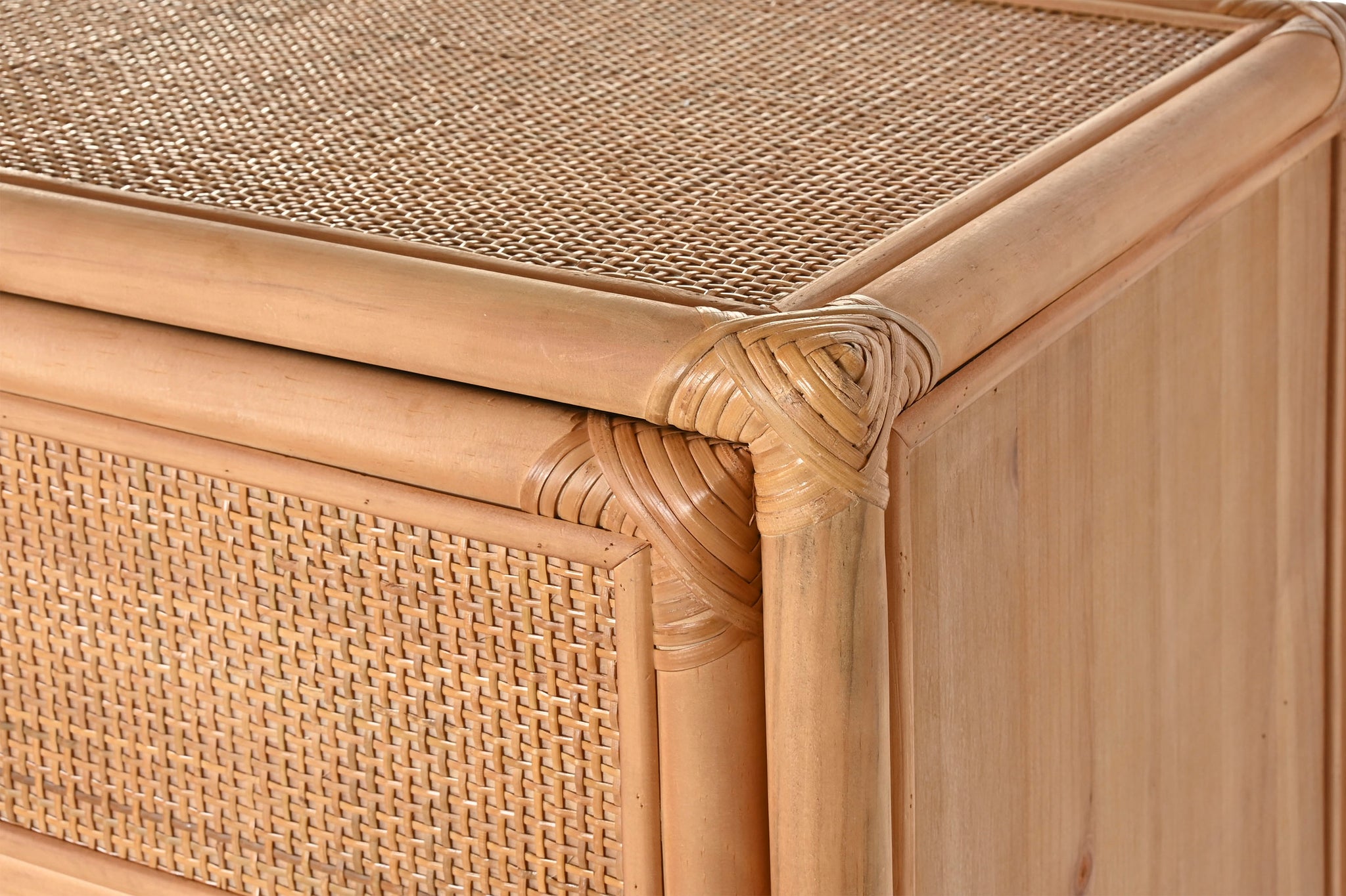 Aparador Abeto Ratan 100X40X100 17,89 1 Cajon