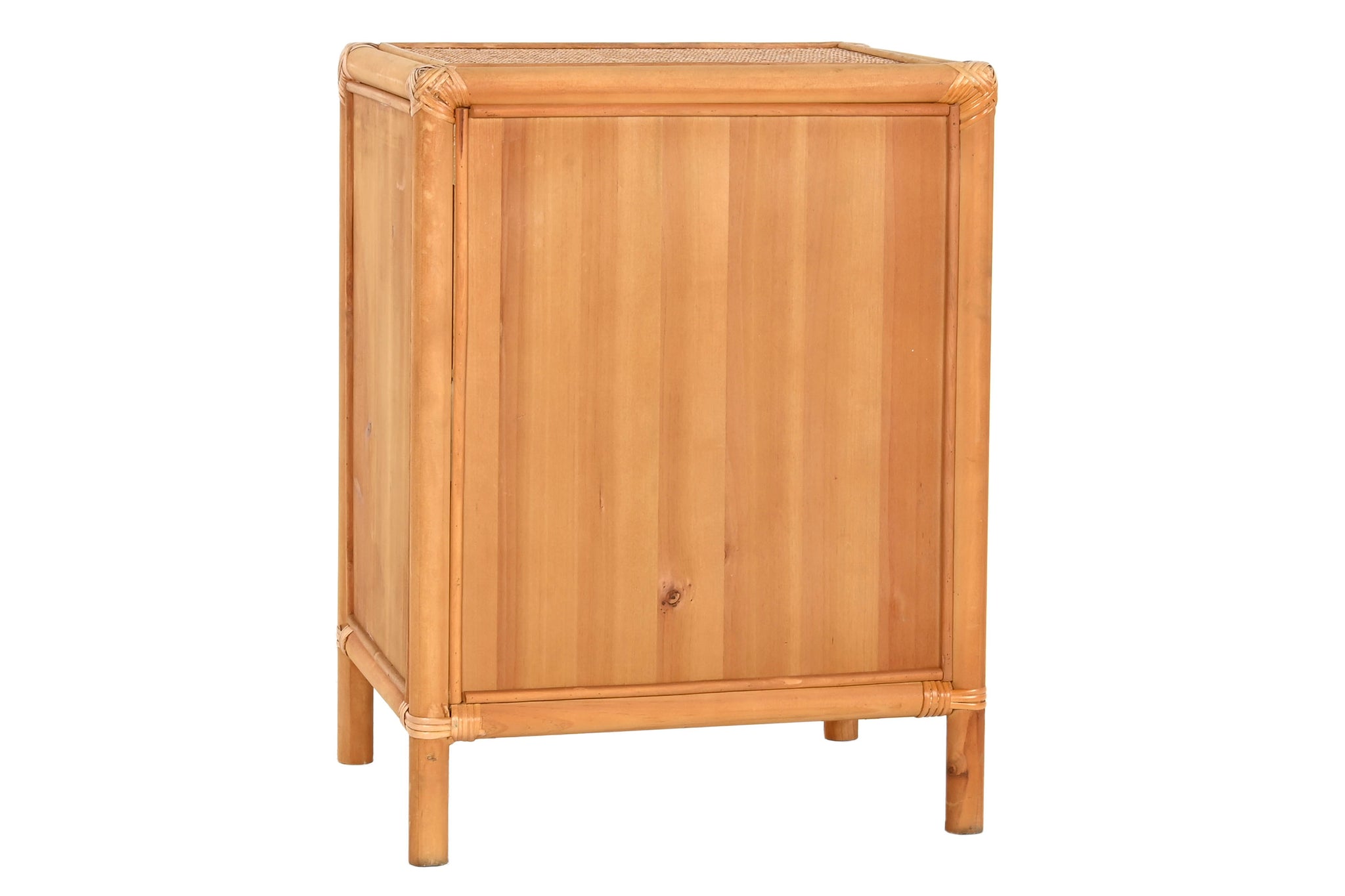 Mesita Auxiliar Abeto Ratan 46X35X60 6,20 1 Puerta