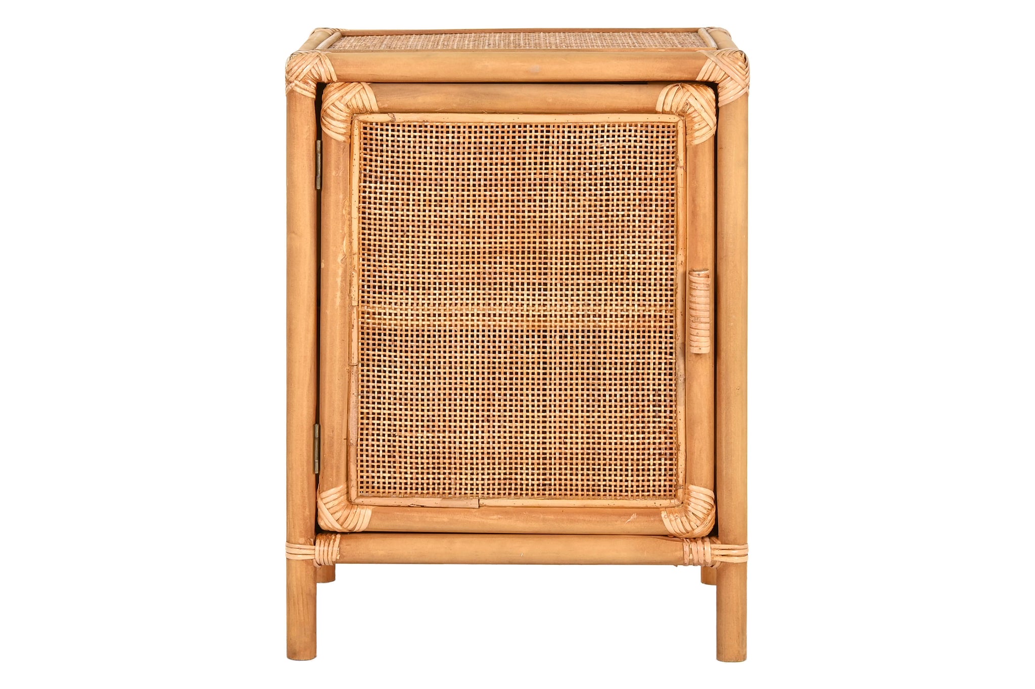 Mesita Auxiliar Abeto Ratan 46X35X60 6,20 1 Puerta