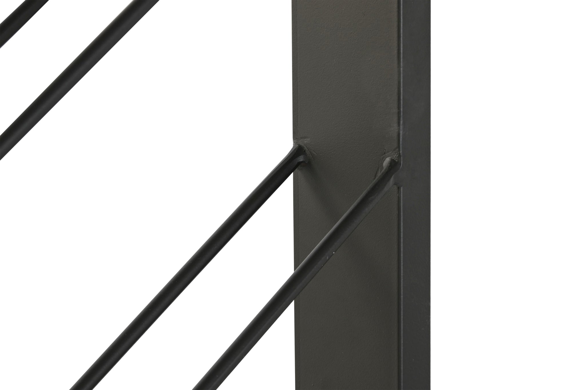 Botellero Metal 70X6X160 16Bot, Pared Negro