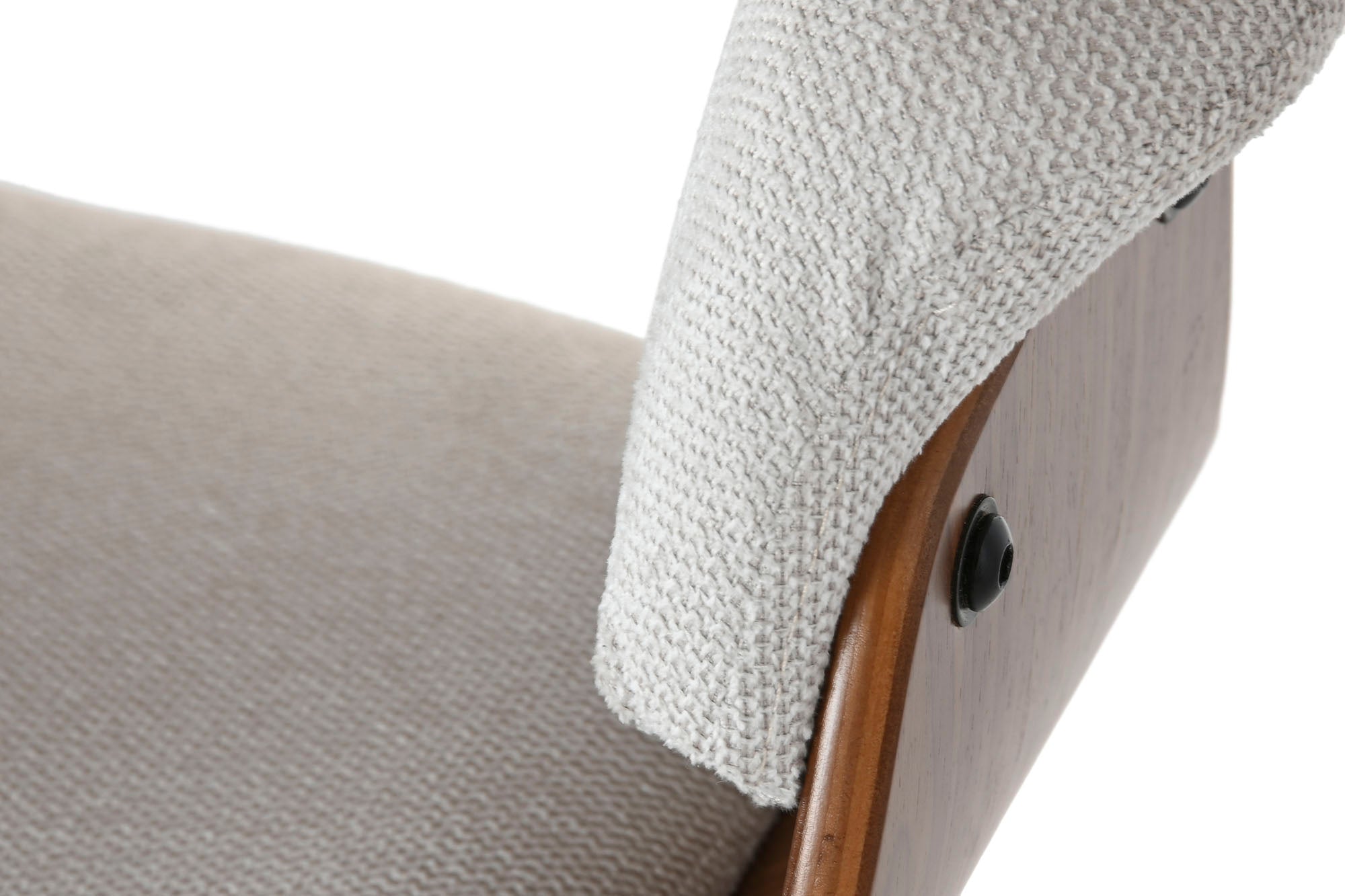 Silla Poliester Nogal 61X46X78 Giratoria Beige