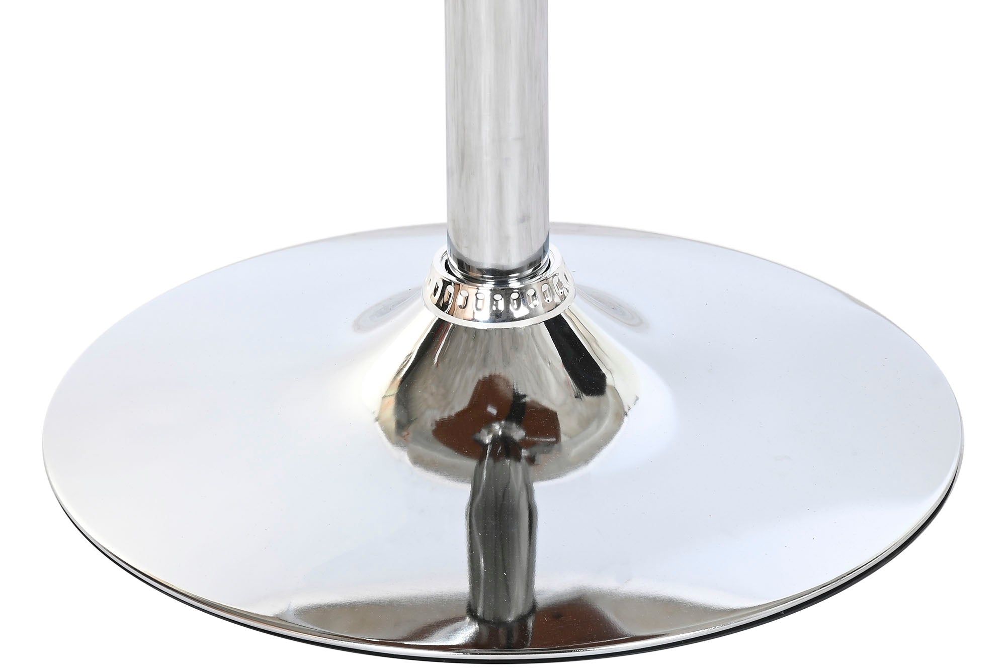 Taburete Poliester Nogal 50X52X121 Ajustable