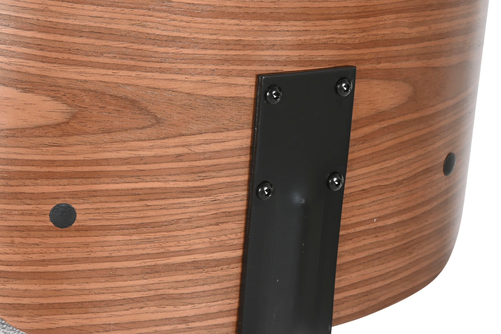 Taburete Poliester Nogal 50X52X121 Ajustable