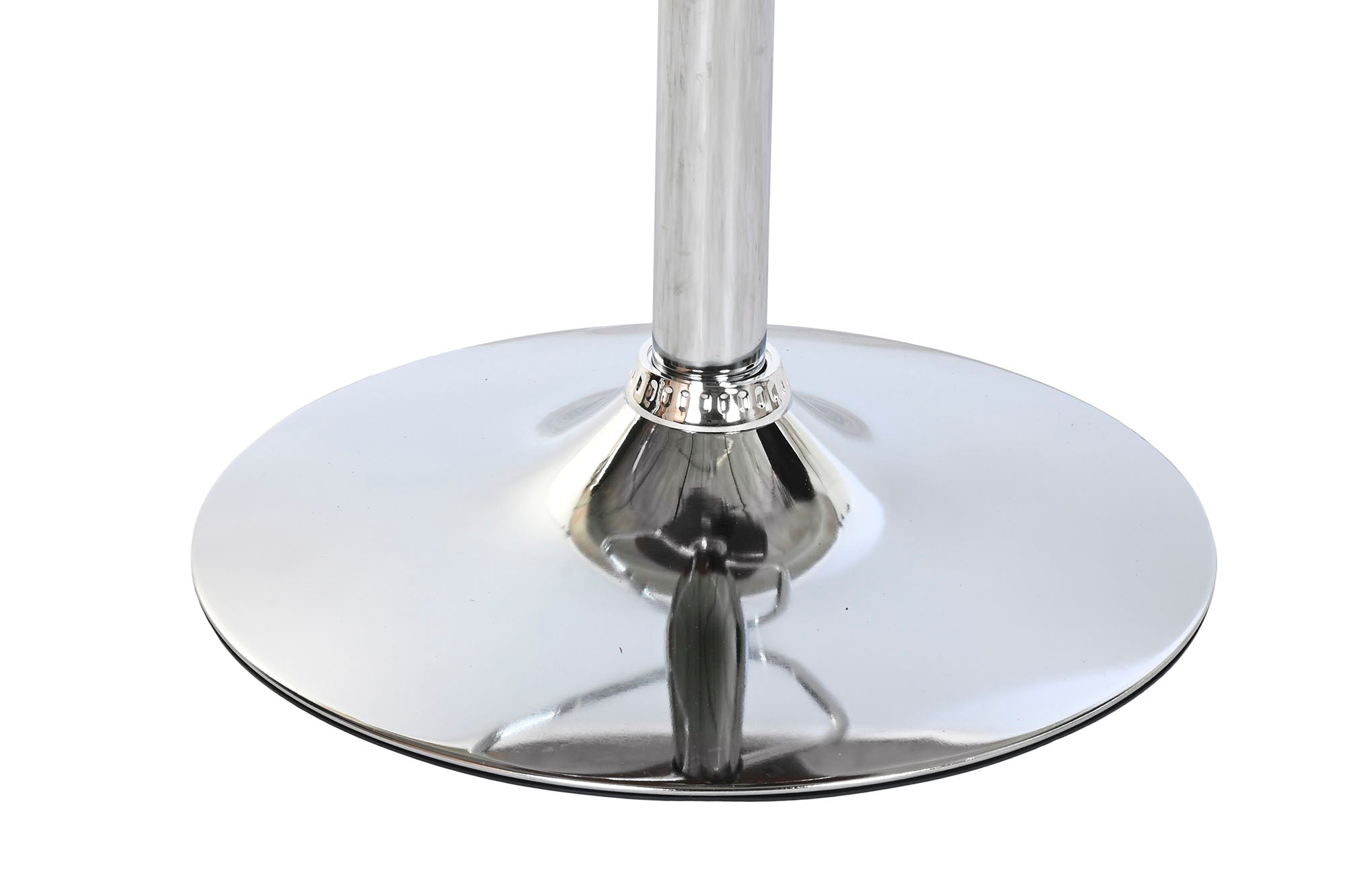 Taburete Poliester Nogal 50X52X121 Ajustable