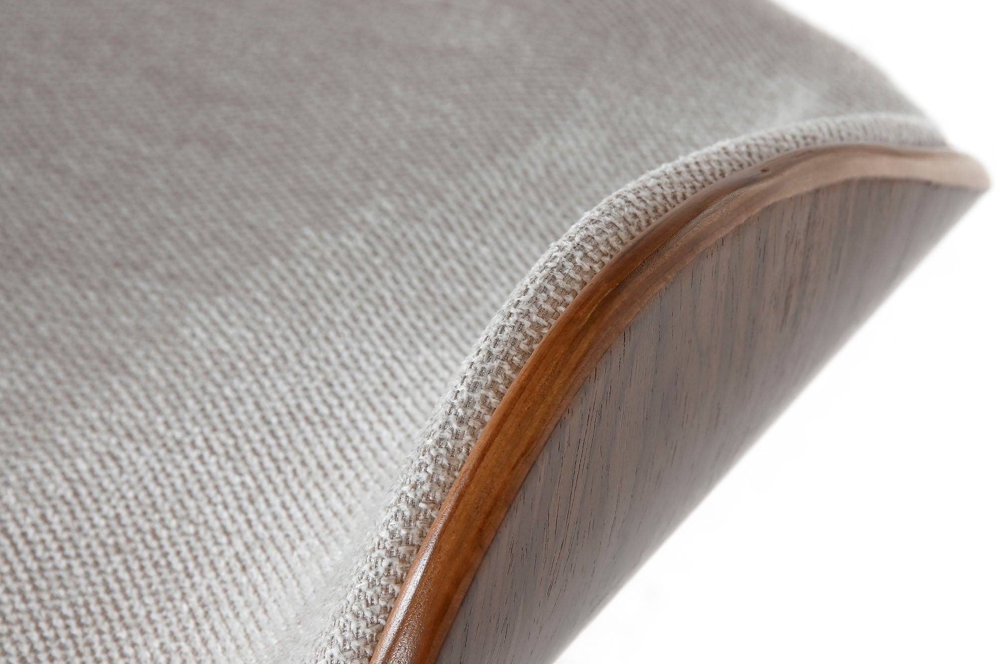 Silla Poliester Nogal 52X58,5X98 Ajustable Cromado
