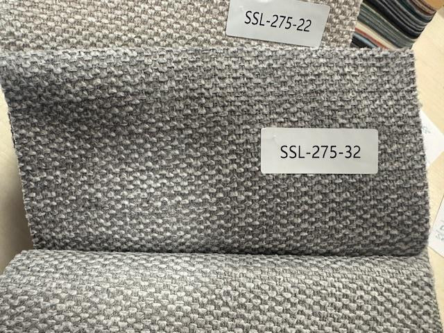 Silla Pu Nogal 60X65,5X118 Ajustable Cromado Gris