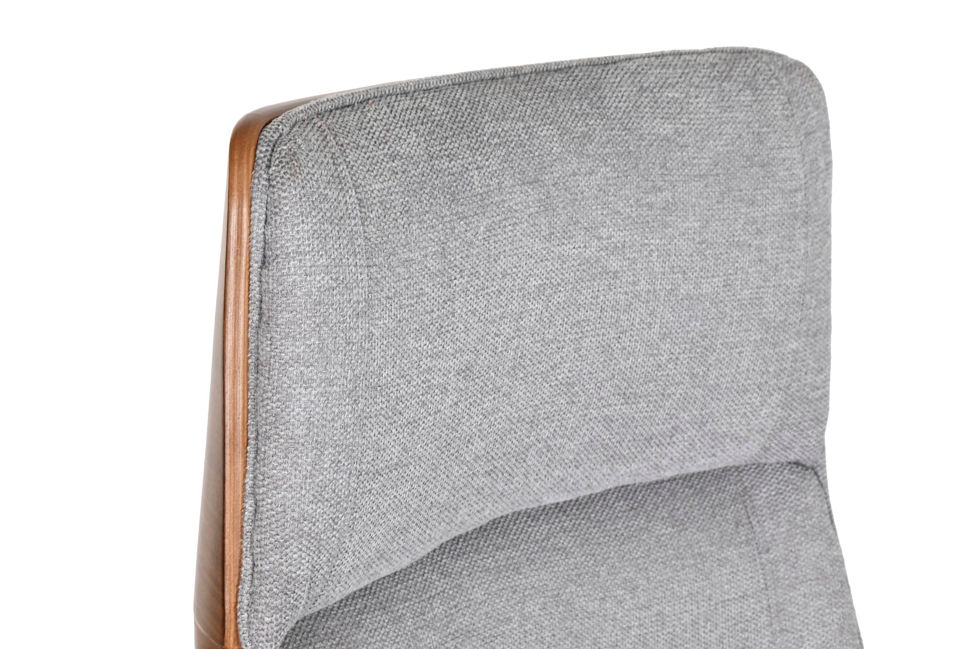 Silla Pu Nogal 60X65,5X118 Ajustable Cromado Gris