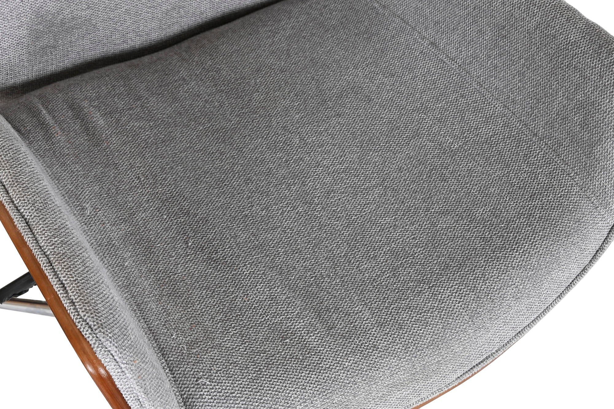 Silla Pu Nogal 60X65,5X118 Ajustable Cromado Gris