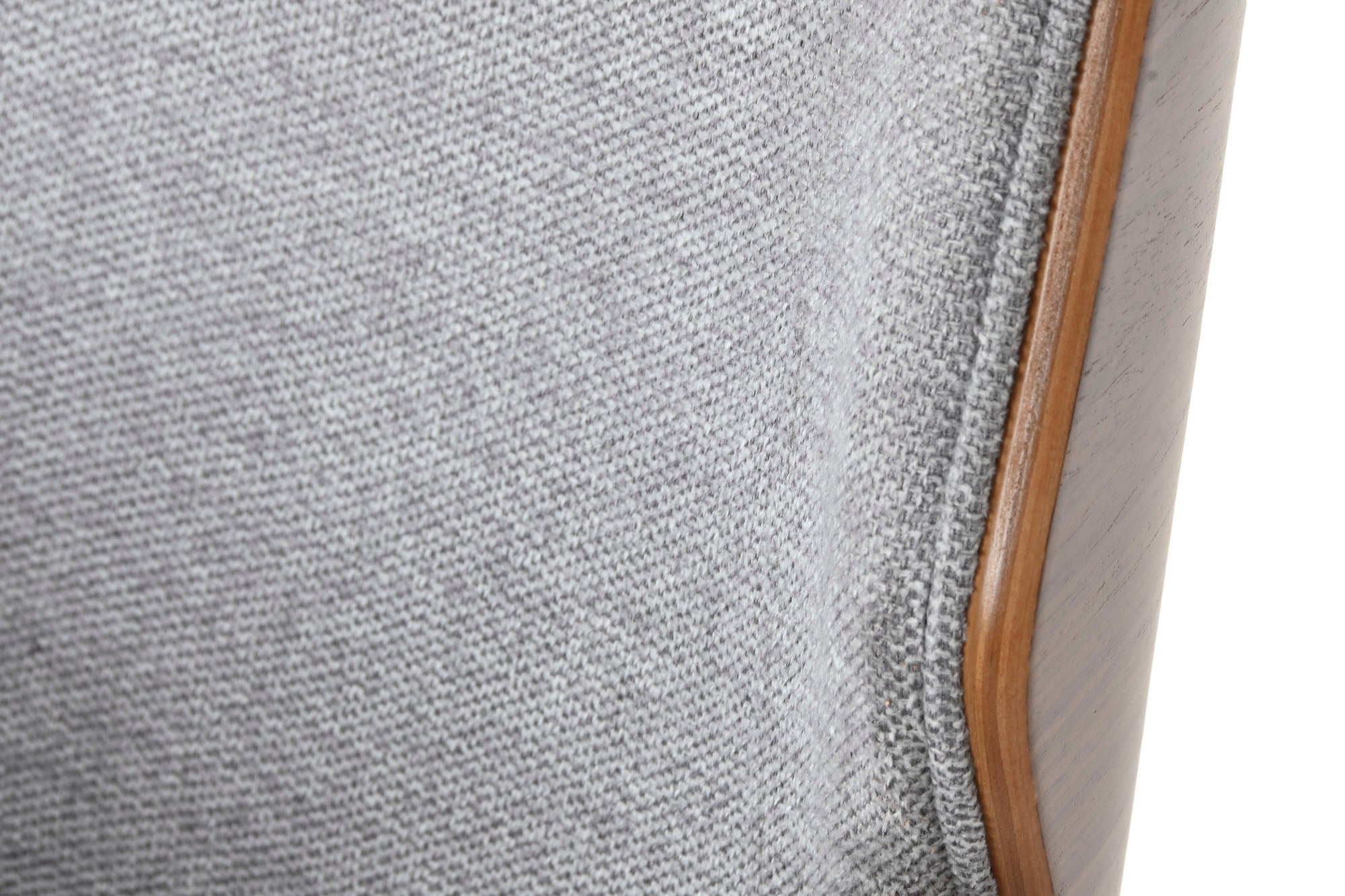 Silla Pu Nogal 60X65,5X118 Ajustable Cromado Gris