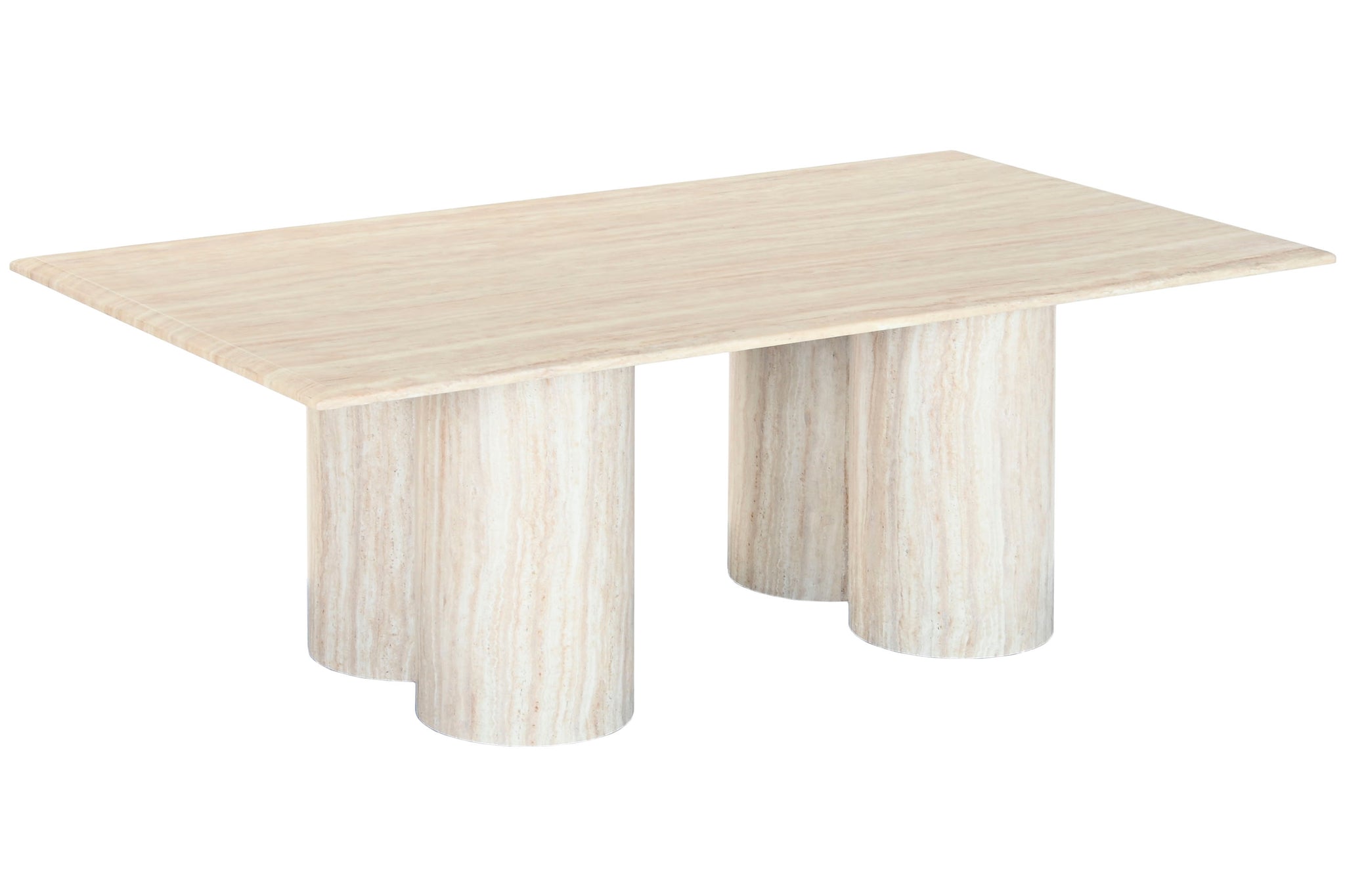Mesa Centro Granito Mdf 130X70X45 Beige
