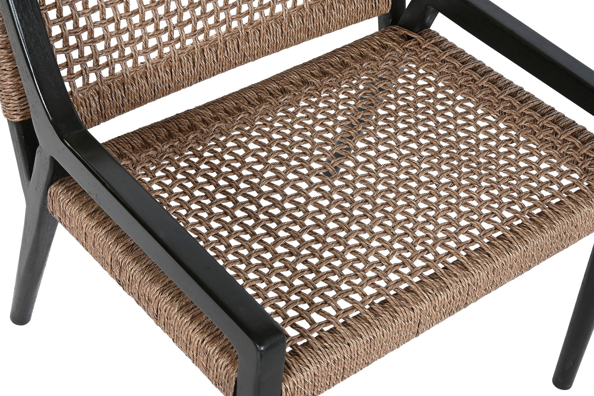 Silla Teca Fibra 65X62X72 Negro