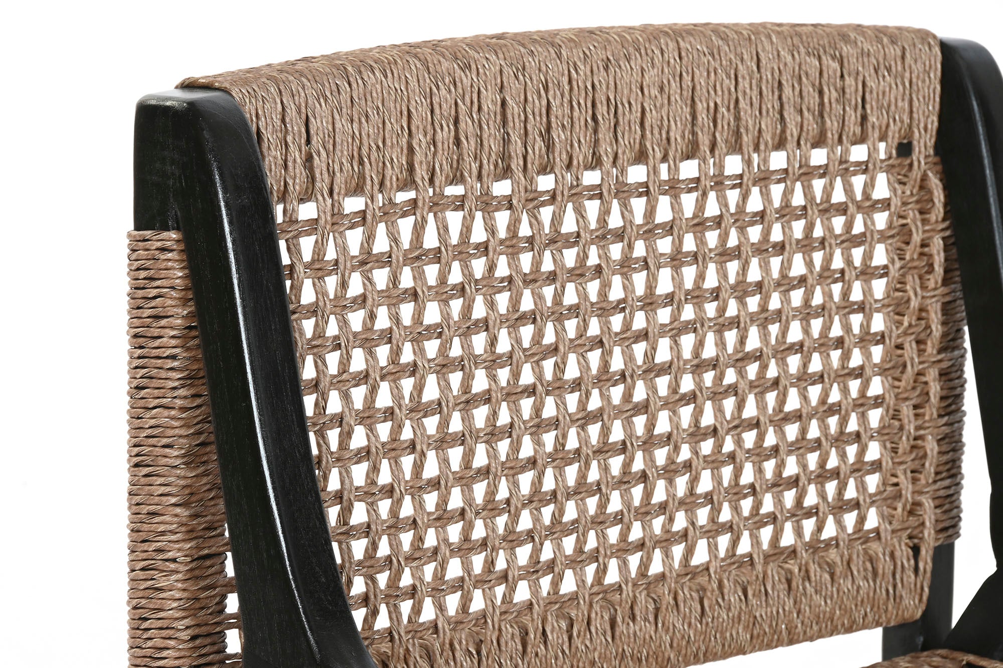 Silla Teca Fibra 65X62X72 Negro