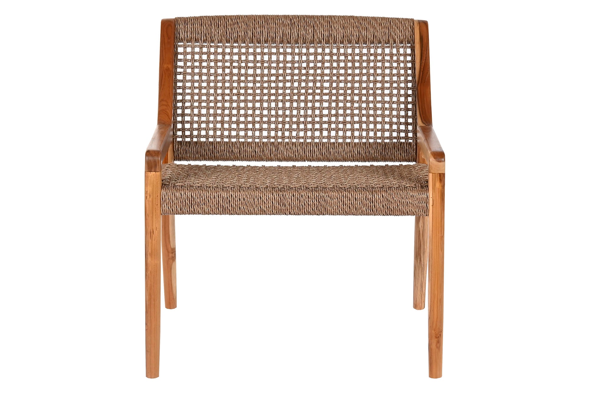 Silla Teca Fibra 65X62X72 Marron