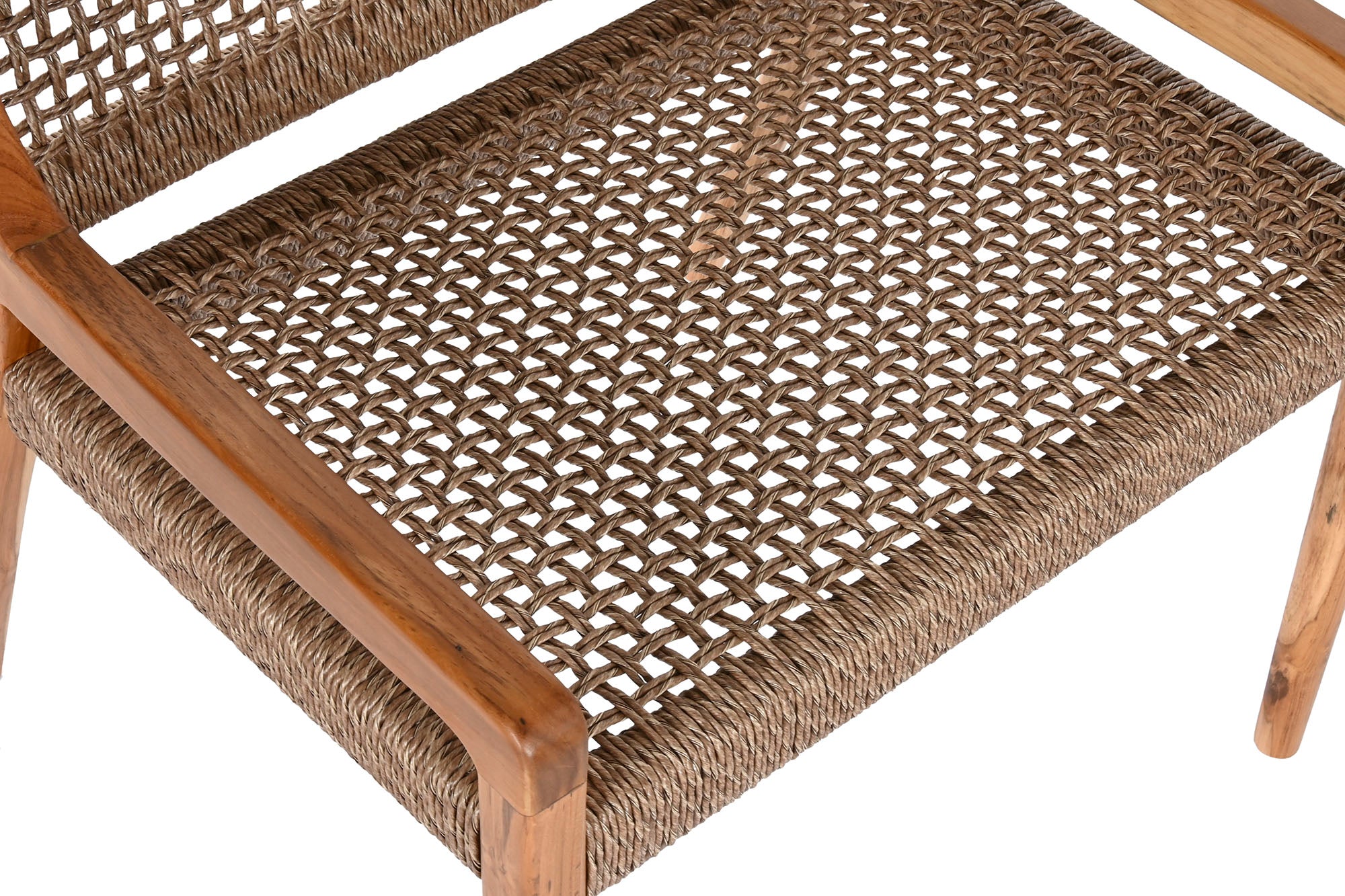 Silla Teca Fibra 65X62X72 Marron
