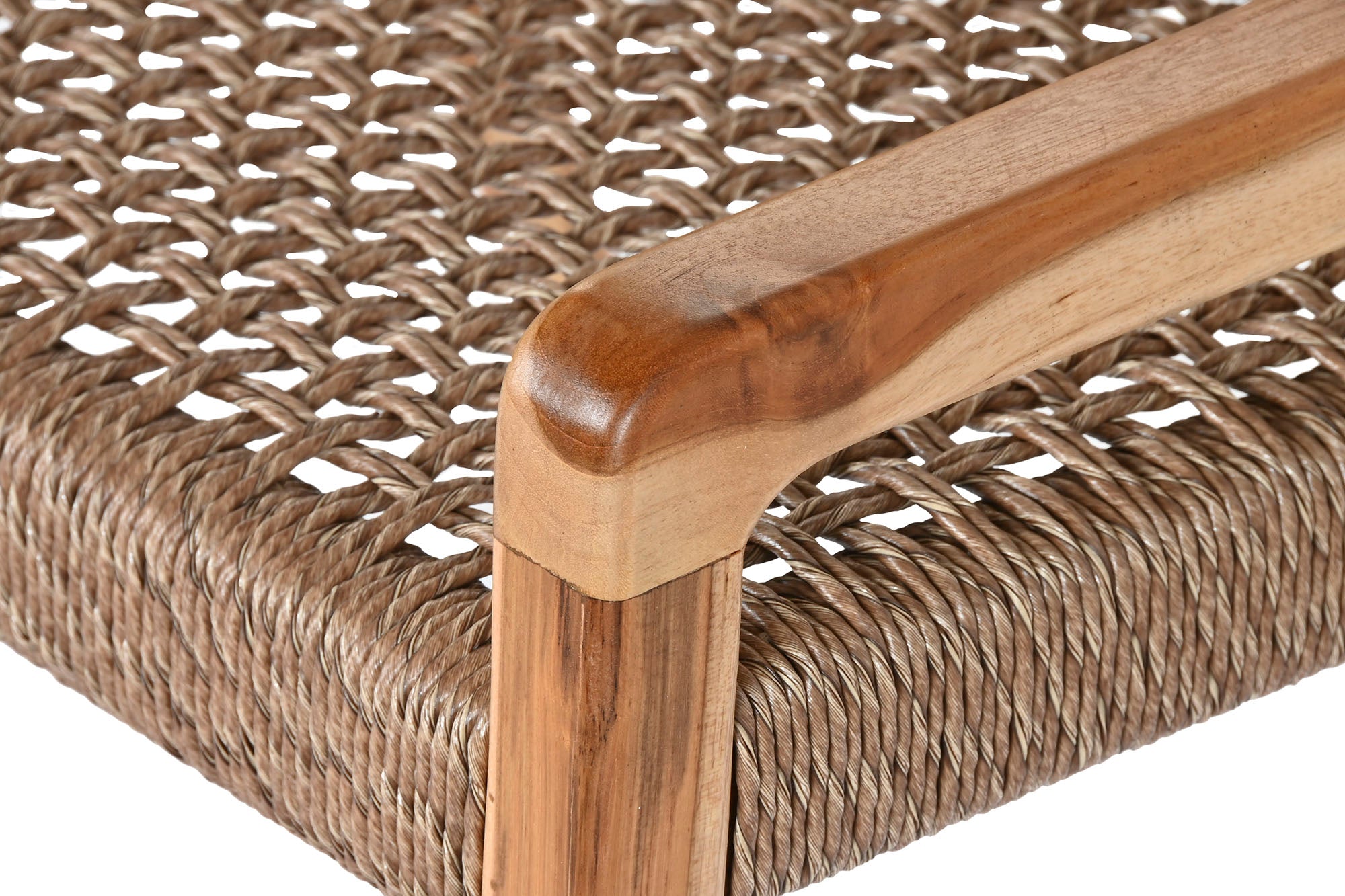 Silla Teca Fibra 65X62X72 Marron