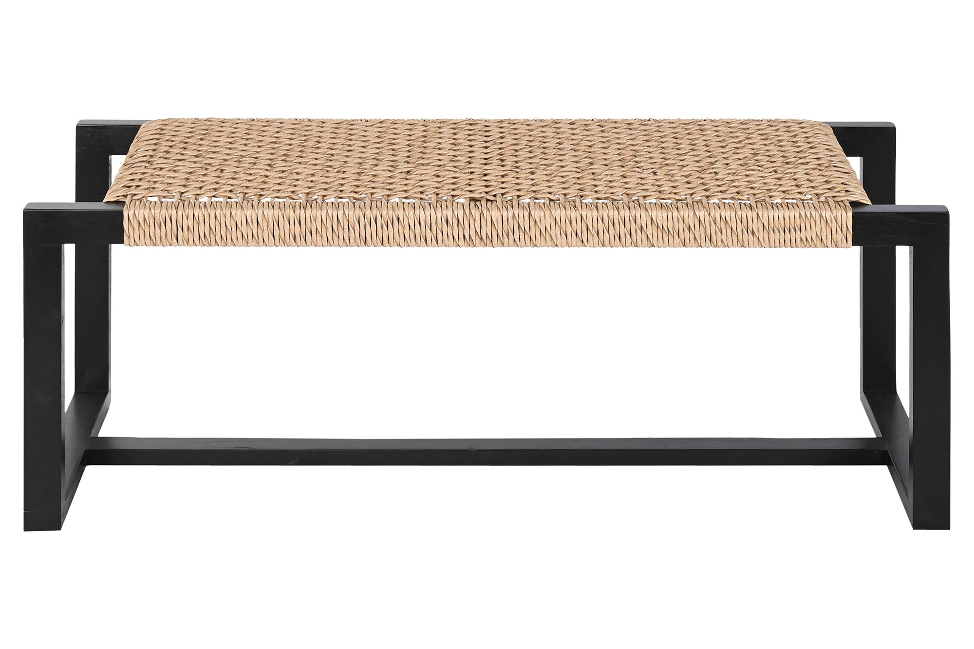 Descalzadora Teca Fibra 120X40X45 Negro