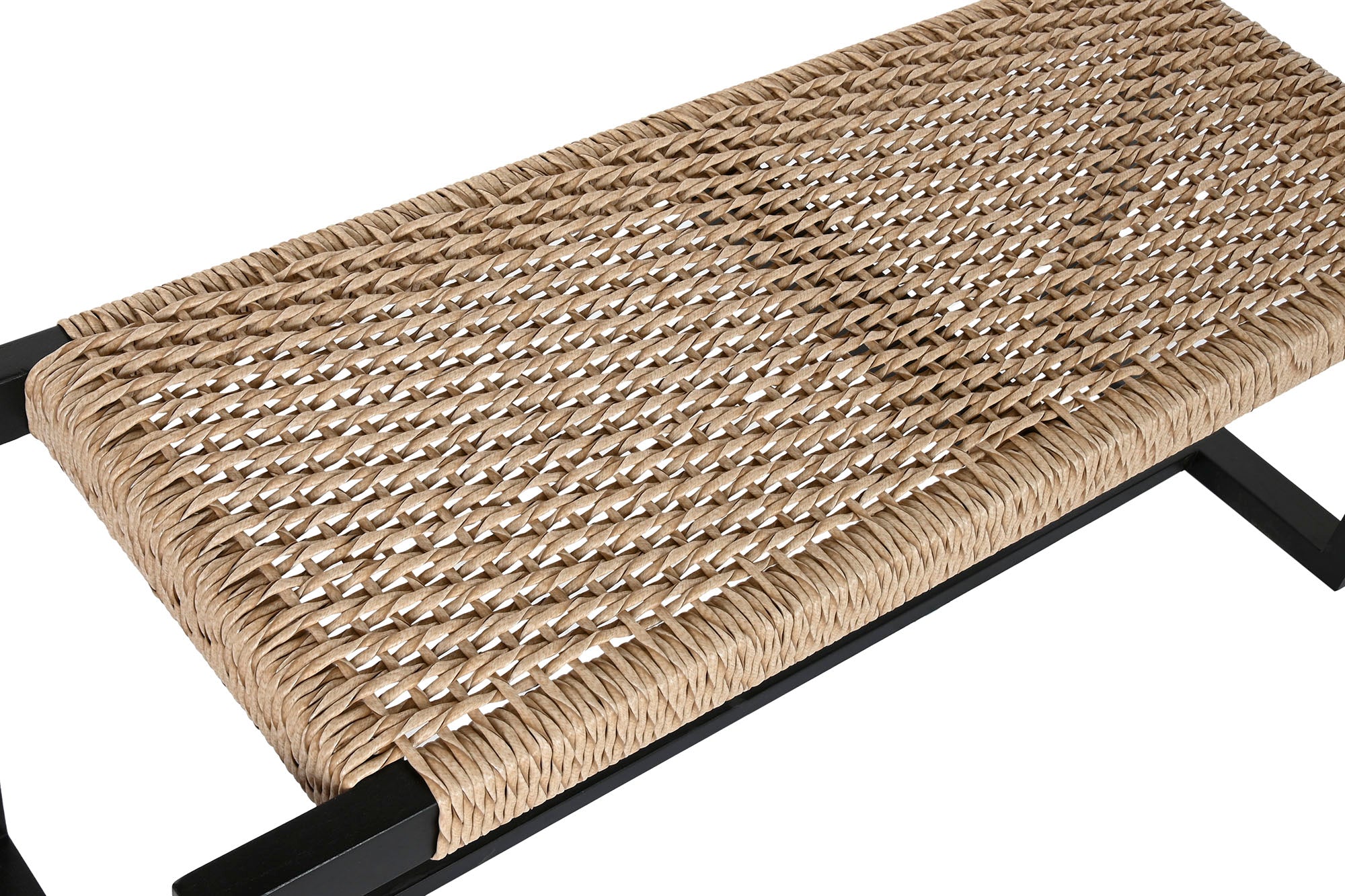 Descalzadora Teca Fibra 120X40X45 Negro