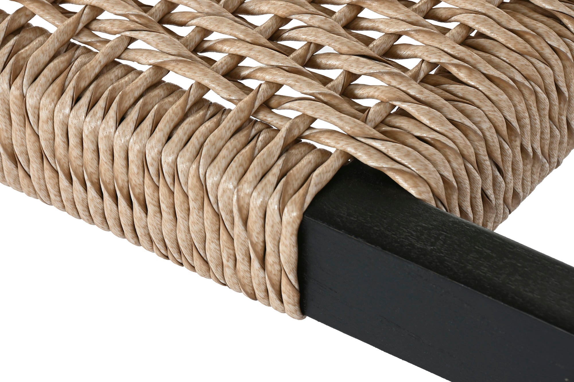 Descalzadora Teca Fibra 120X40X45 Negro