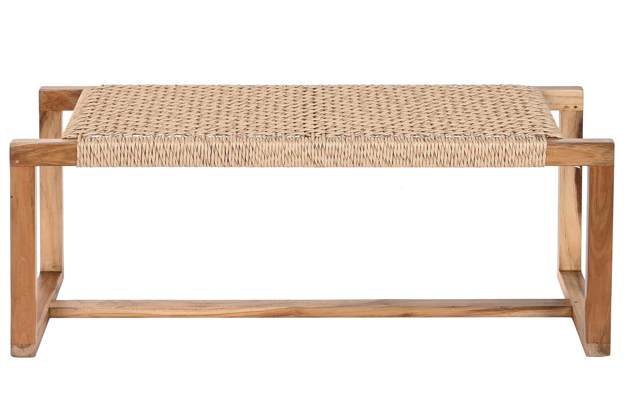 Descalzadora Teca Fibra 120X40X45 Marron