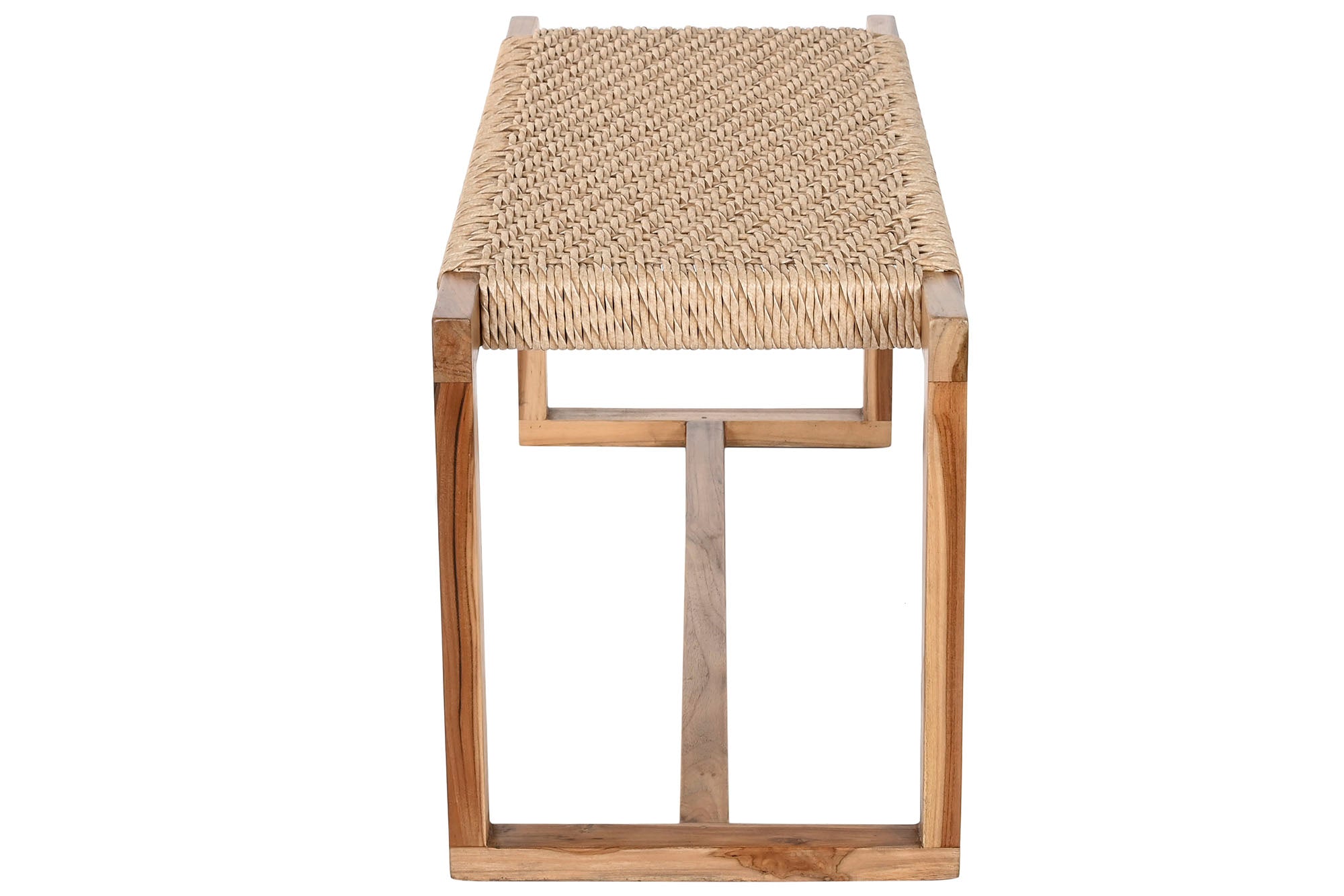 Descalzadora Teca Fibra 120X40X45 Marron