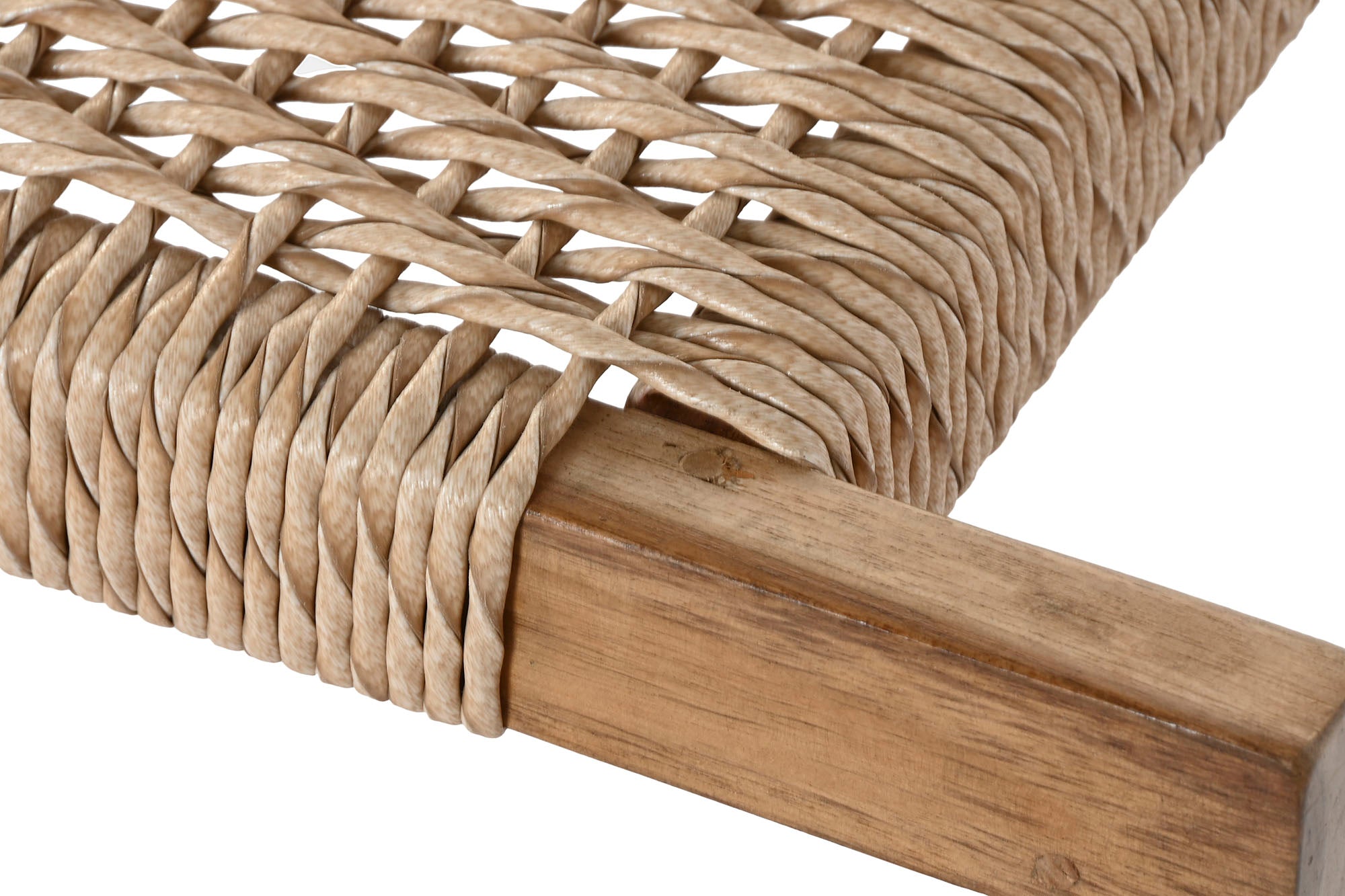 Descalzadora Teca Fibra 120X40X45 Marron