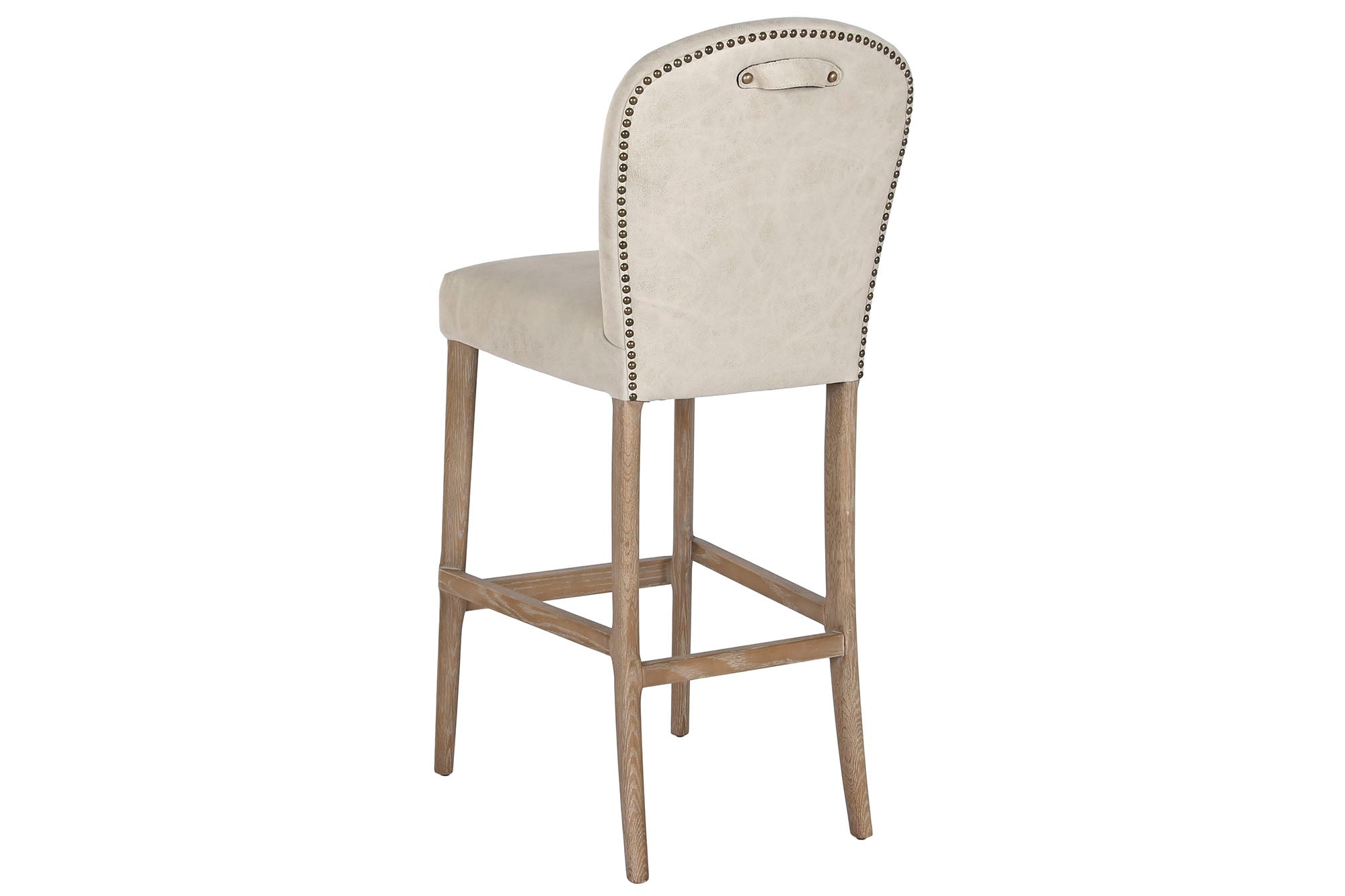 Taburete Fresno Piel 45,5X60X112 Con Asa Decape