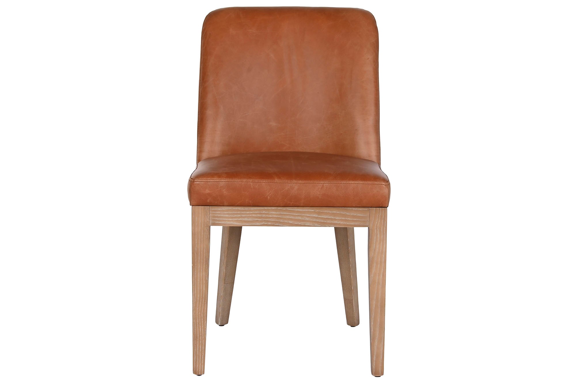 Silla Fresno Piel 46X59X81 Decape Blanco