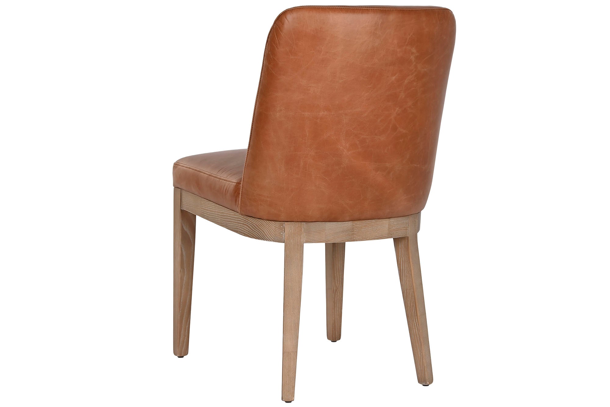 Silla Fresno Piel 46X59X81 Decape Blanco