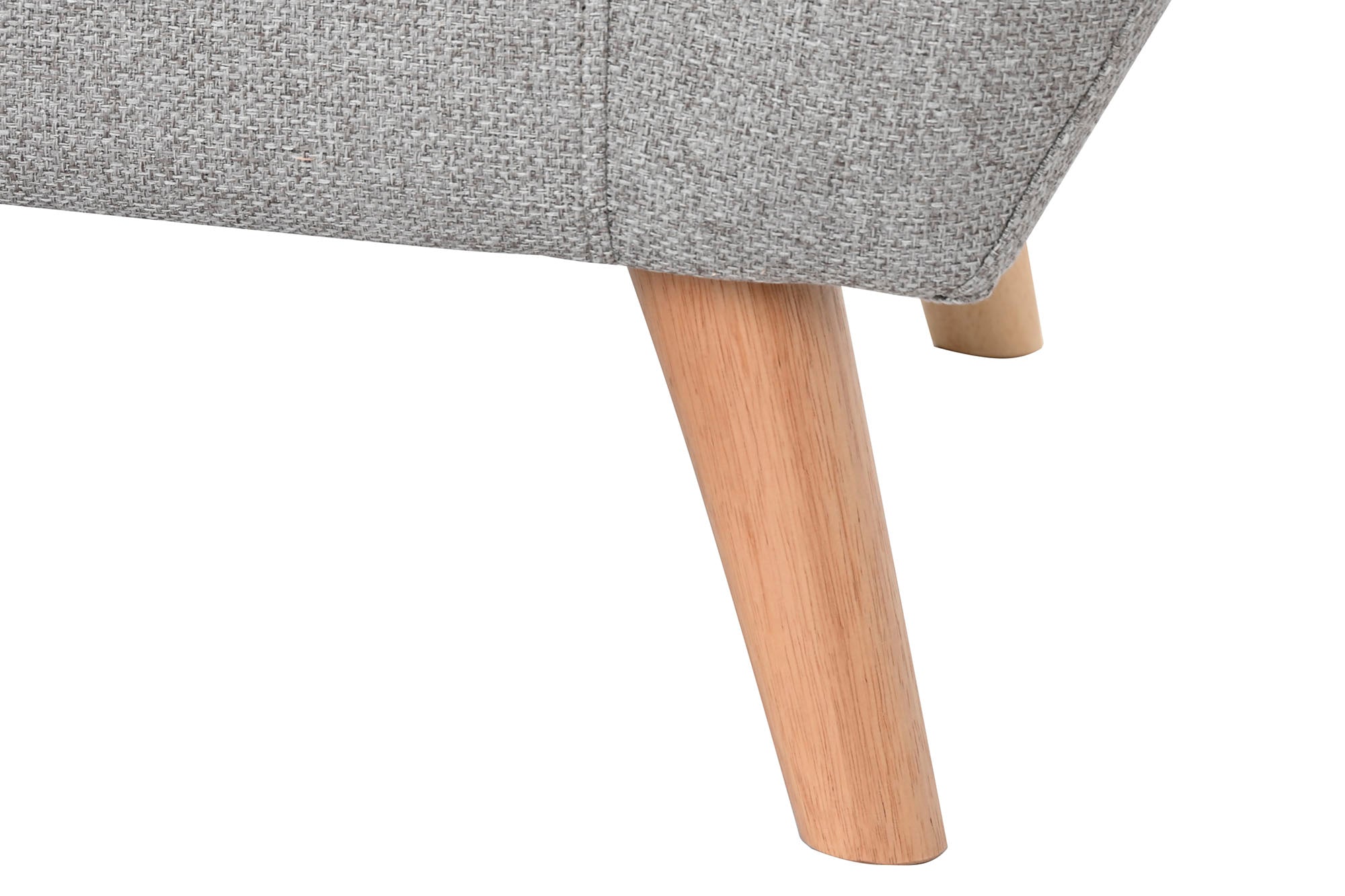 Sillon Poliester Rubberwood 83X80X80 Gris