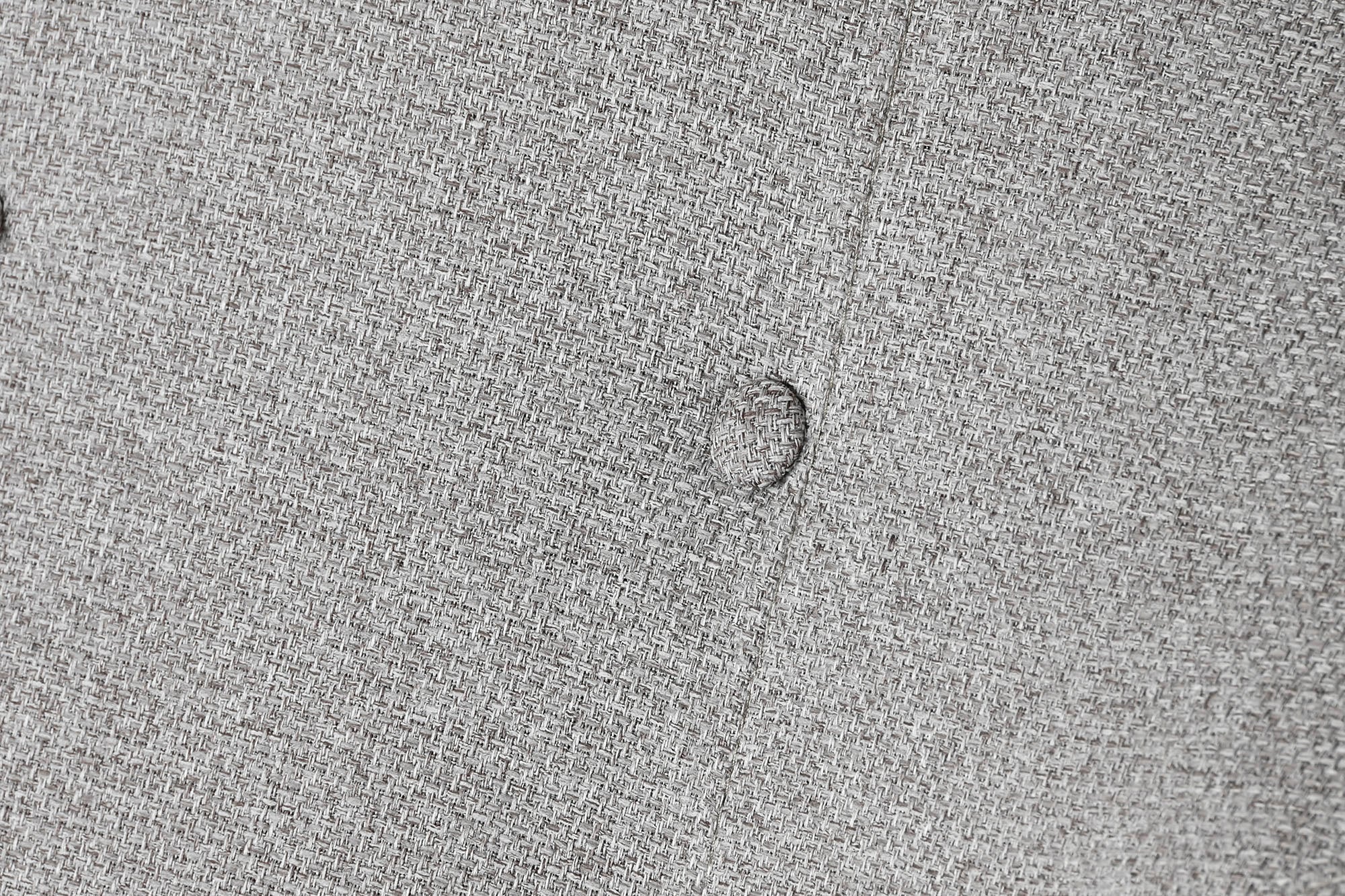 Sofa Poliester Rubberwood 146X84X82 2 Plazas Gris