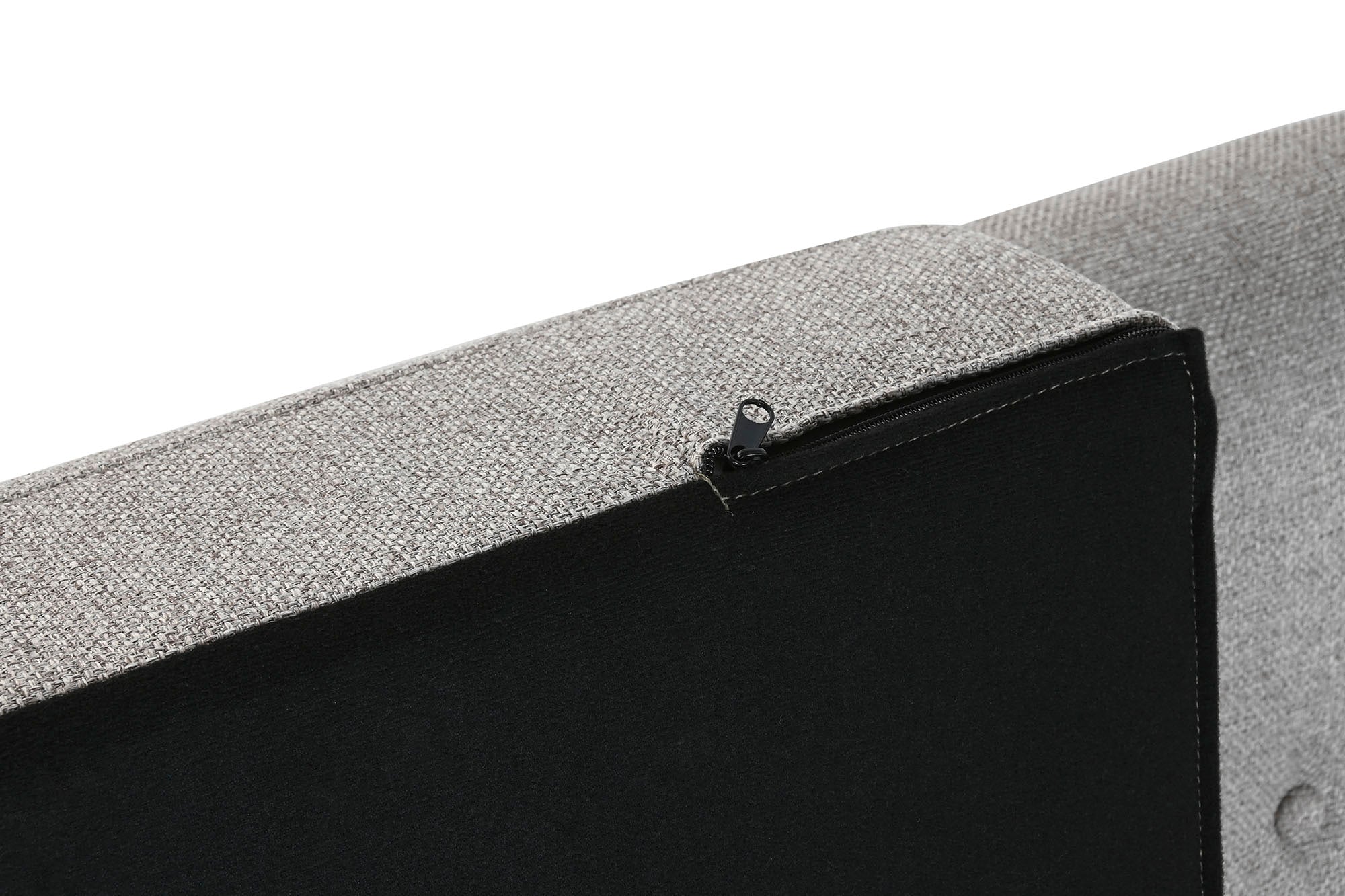 Sofa Poliester Rubberwood 172X82X82 3 Plazas Gris