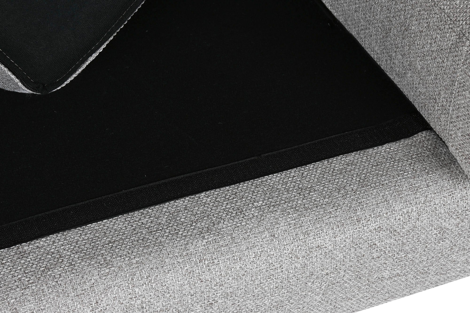 Sofa Poliester Rubberwood 226X144X84 Chaiselongue