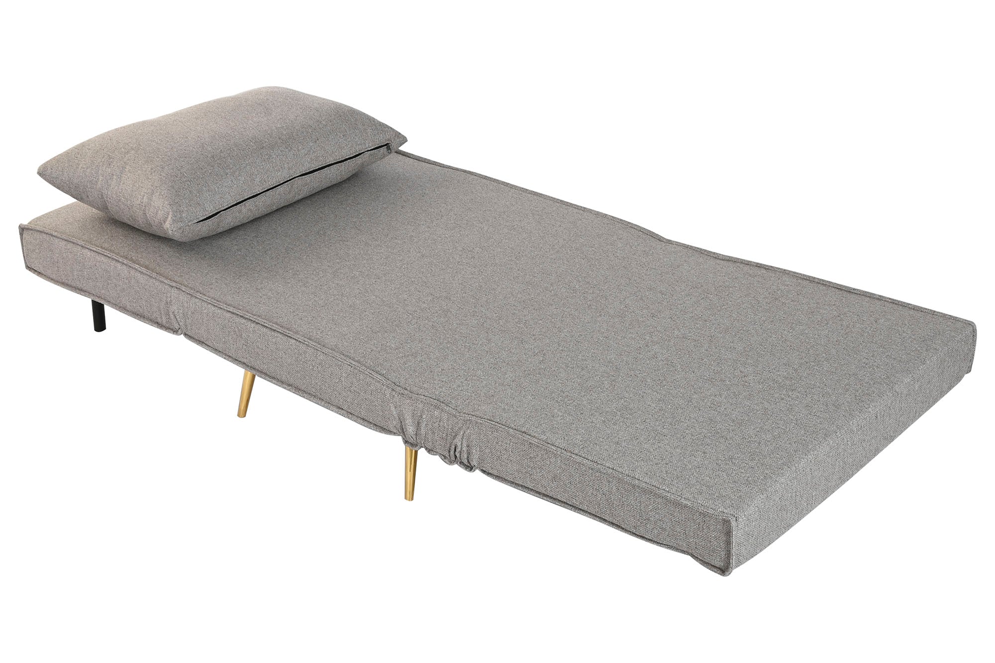 Sofa Cama Poliester Metal 90X90X84 Gris