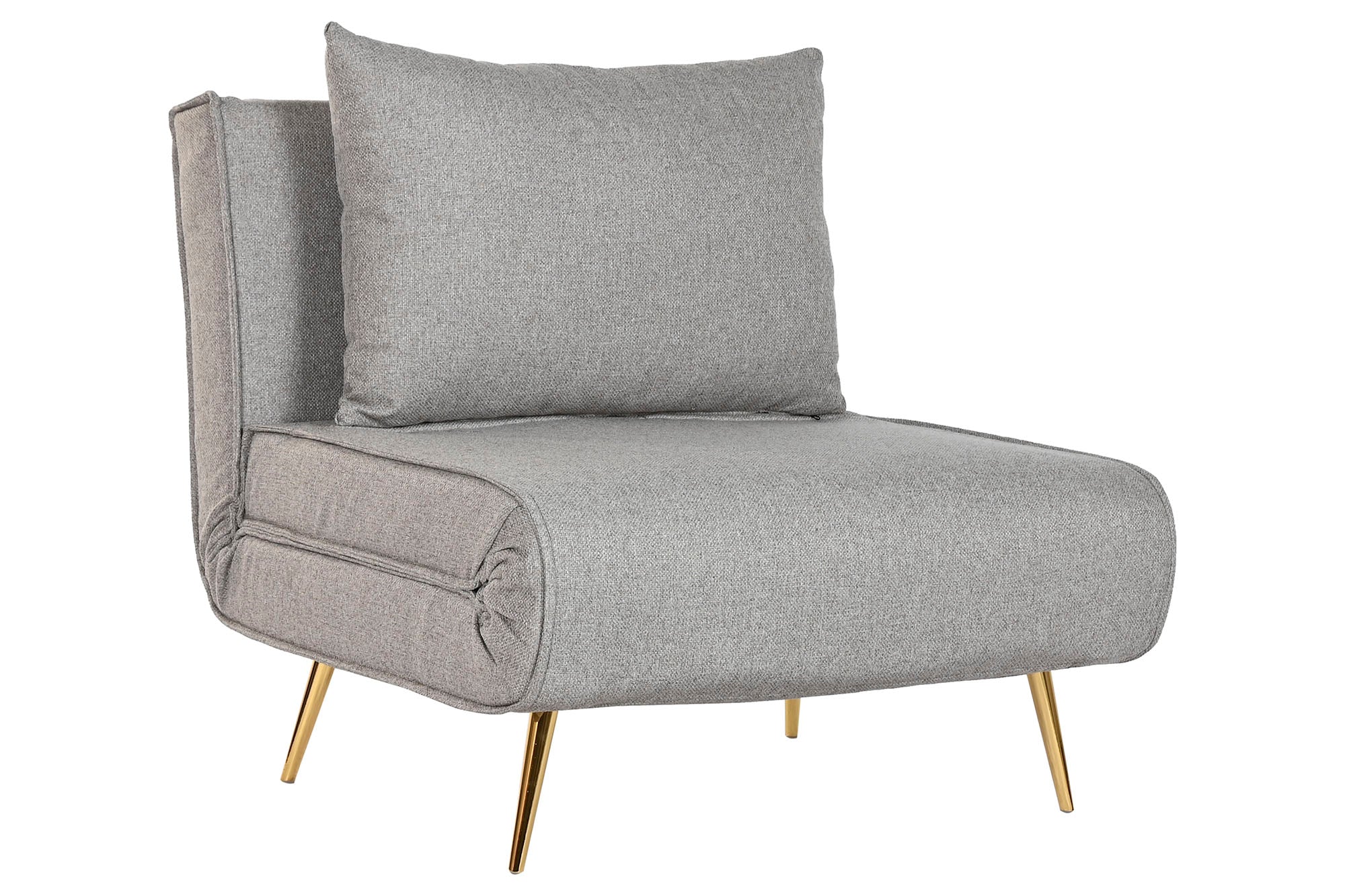 Sofa Cama Poliester Metal 90X90X84 Gris