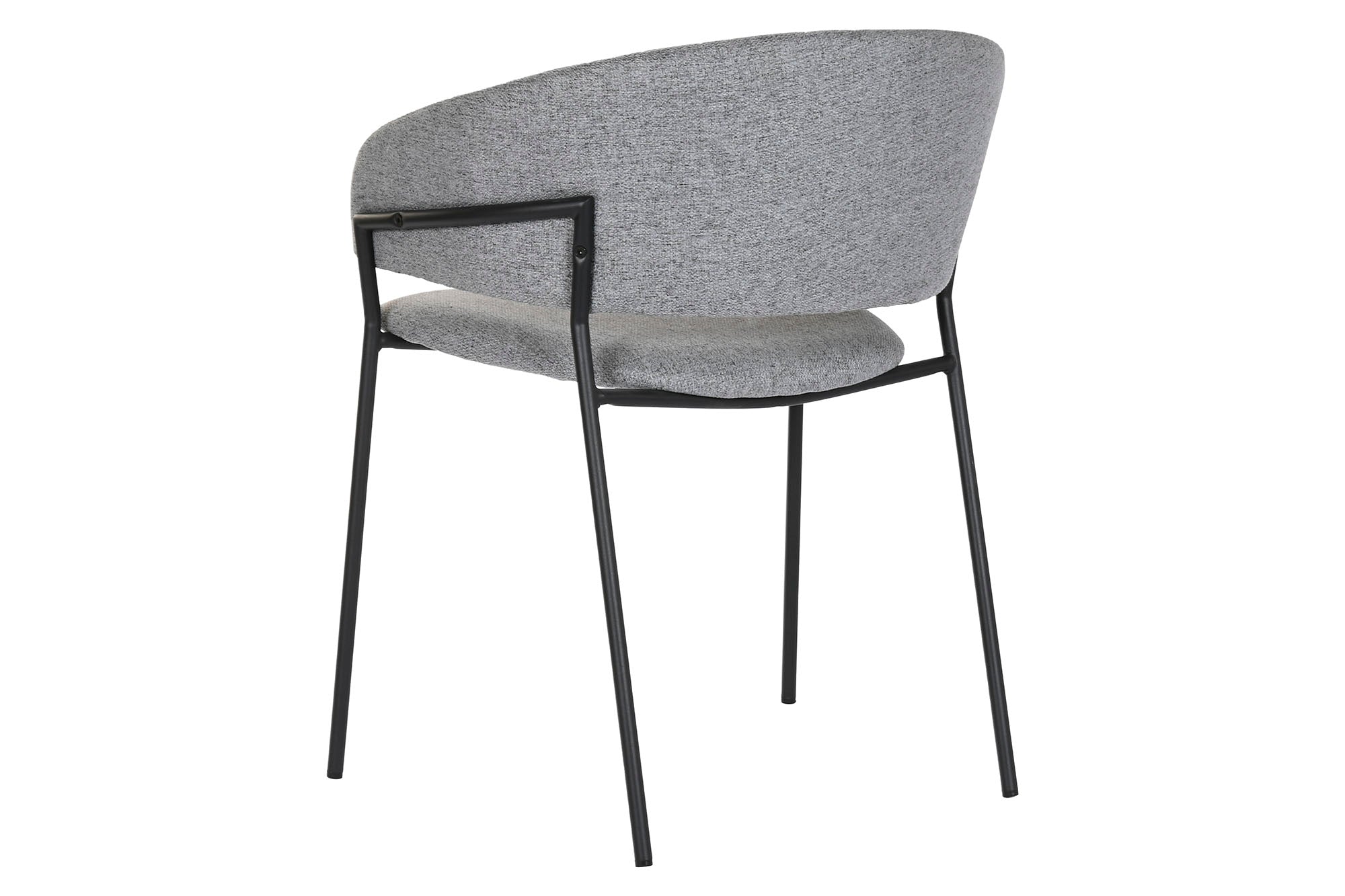 Silla Poliester Metal 59X53,5X74 Gris Claro