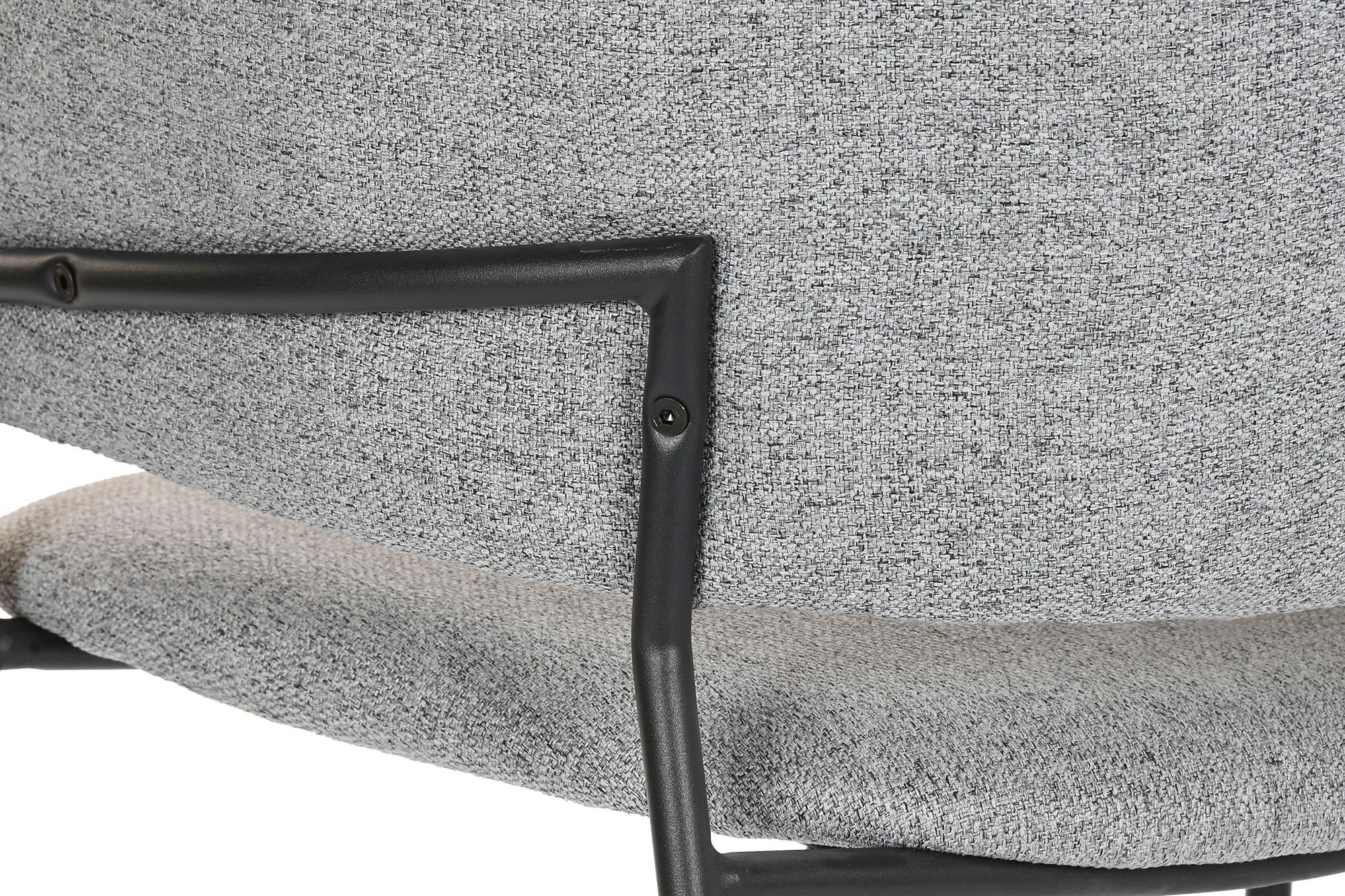 Silla Poliester Metal 59X53,5X74 Gris Claro