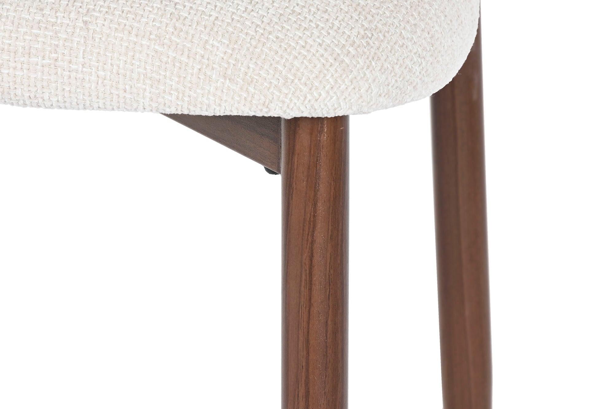 Silla Metal Poliester 54X52X78 Simil Madera Crudo