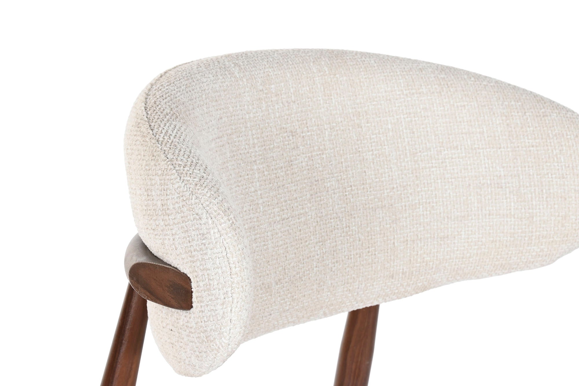 Taburete Metal Poliester 52X55X104 Simil Madera