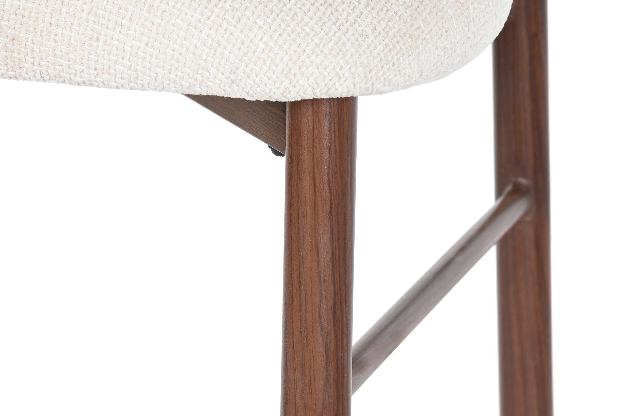 Taburete Metal Poliester 52X55X104 Simil Madera