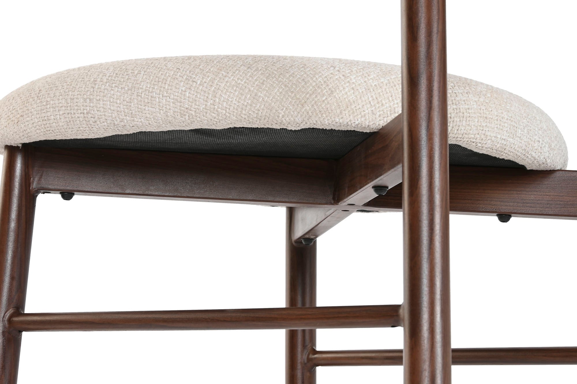 Taburete Metal Poliester 52X55X104 Simil Madera