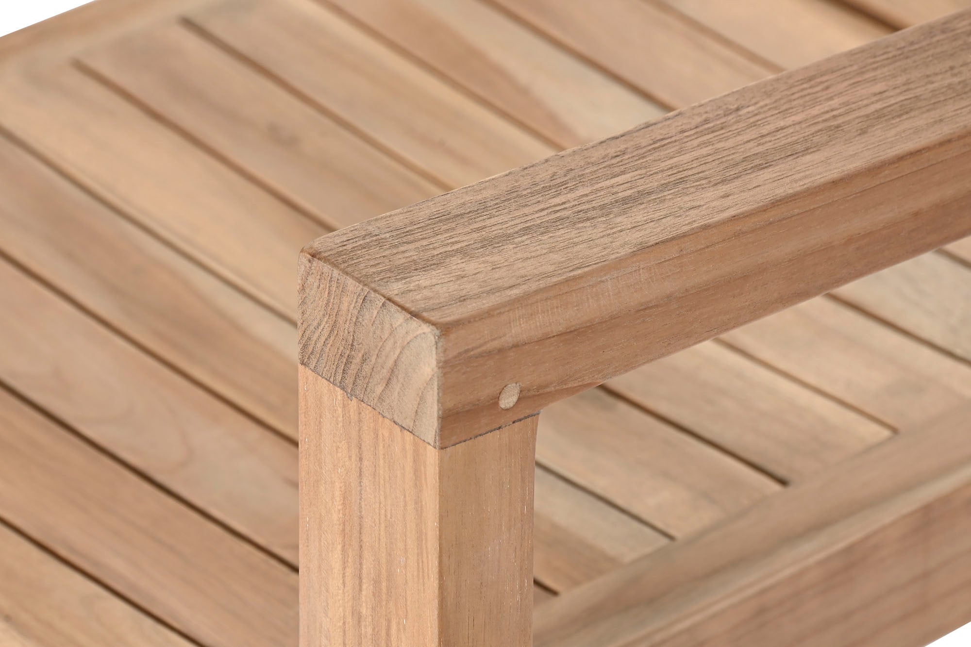 Silla Teca 58X55X76 Apilable Natural