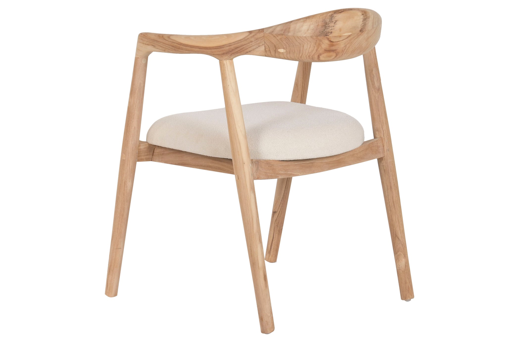 Silla Teca Poliester 61X57X77