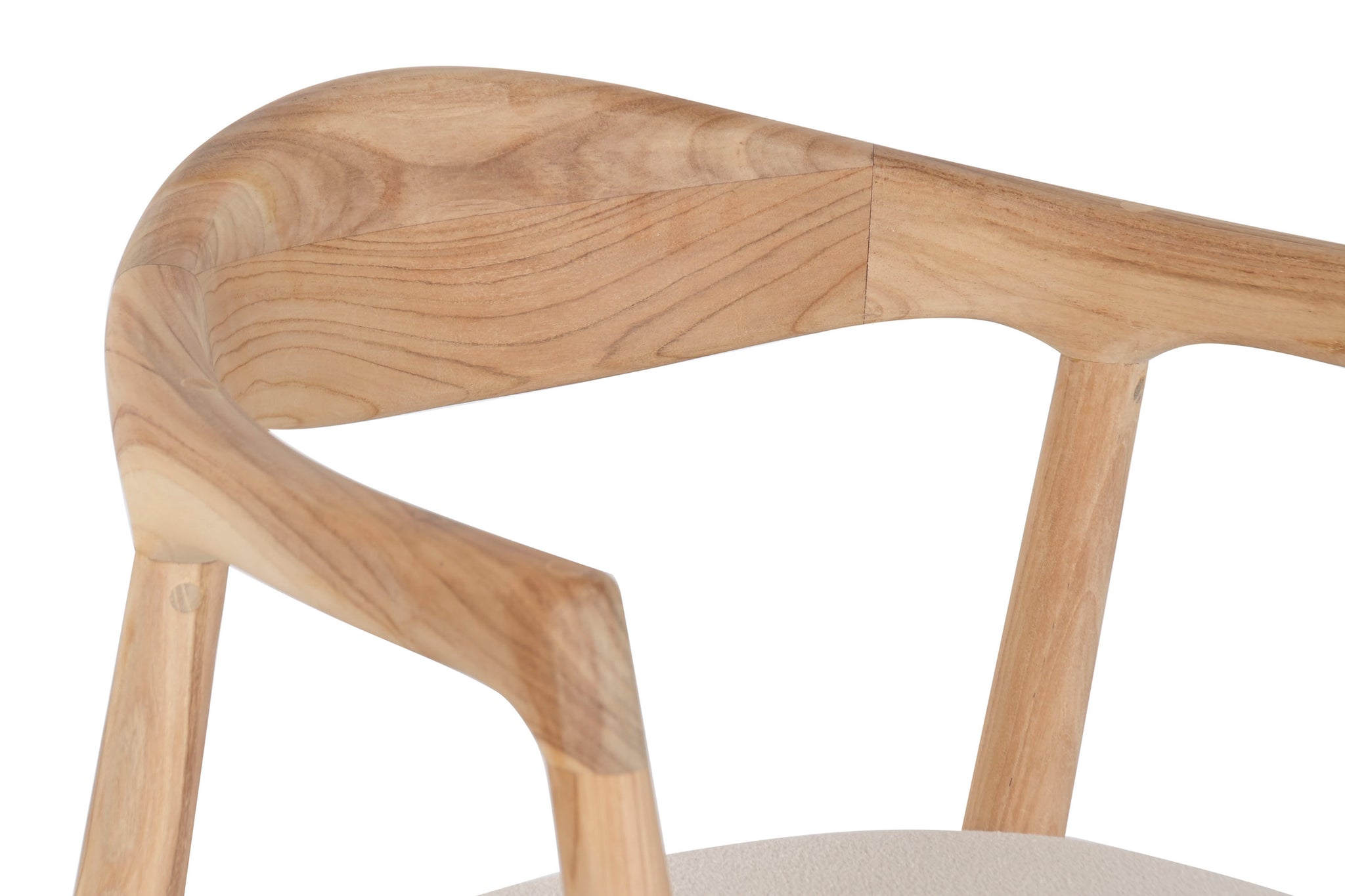 Silla Teca Poliester 61X57X77