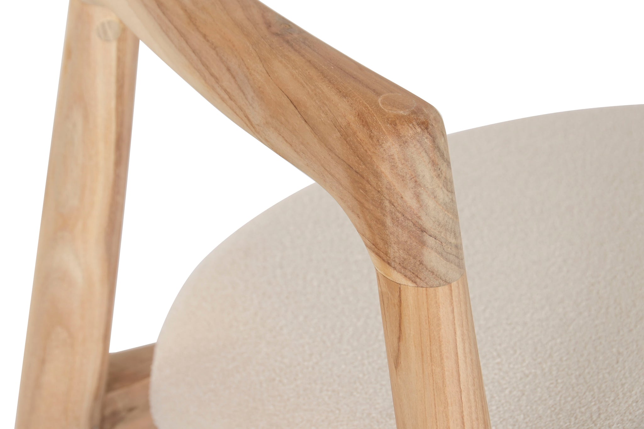Silla Teca Poliester 61X57X77