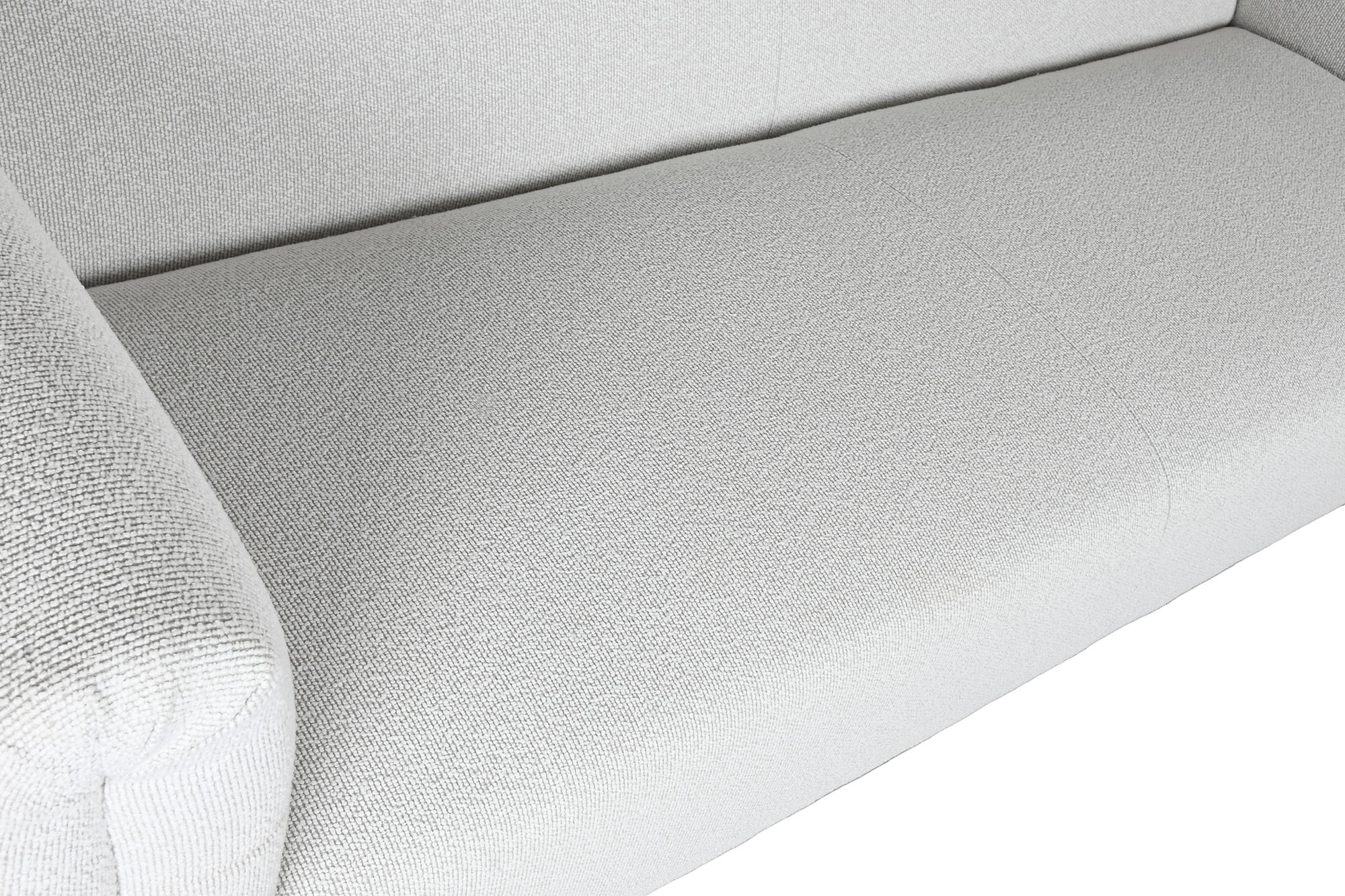 Sofa Poliester Mdf 220X95X77 Gris