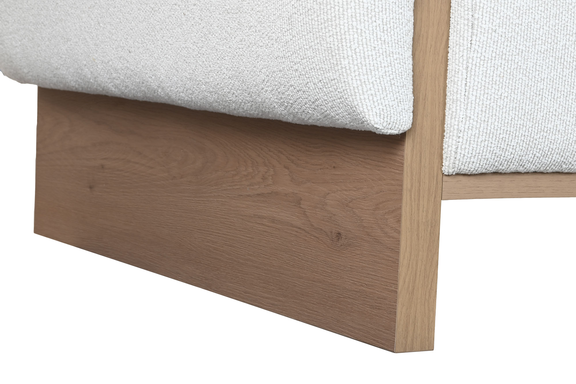 Sofa Poliester Mdf 220X95X77 Gris